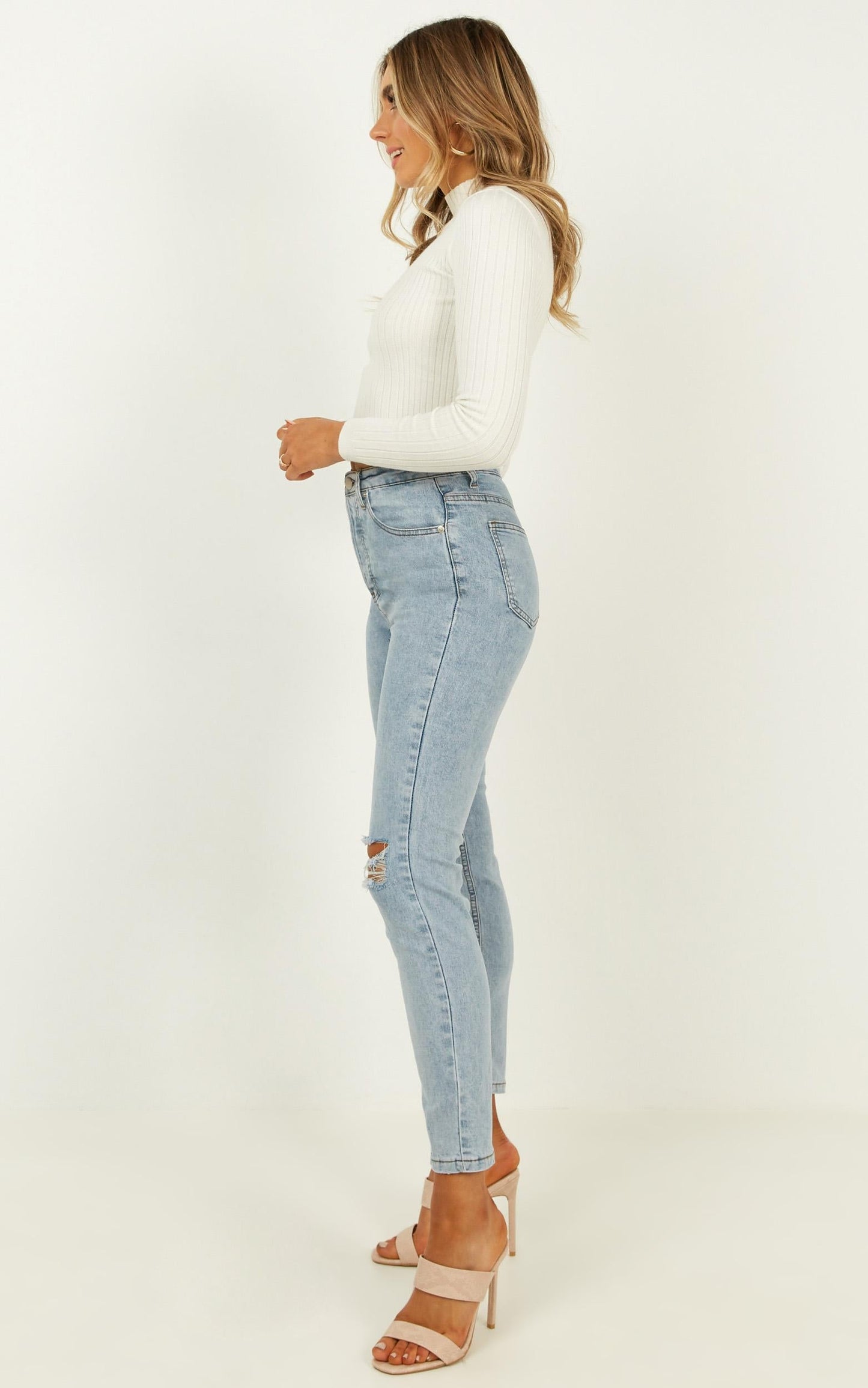 Jessie Jeans in light blue denim