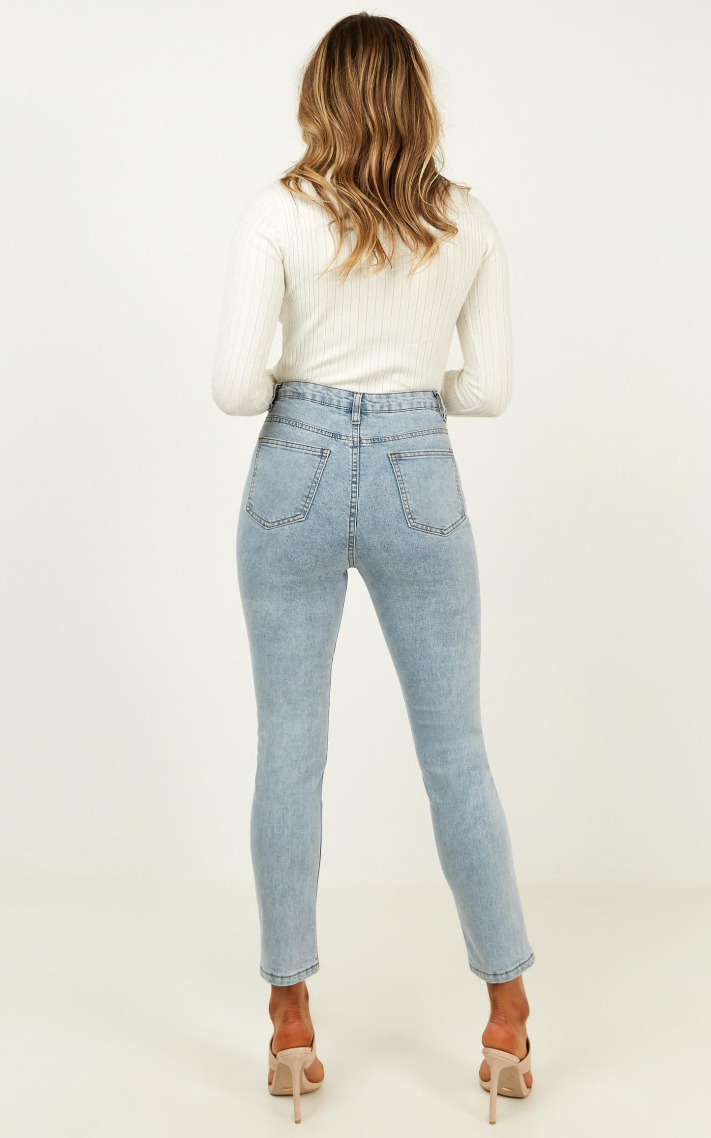 Jessie Jeans in light blue denim
