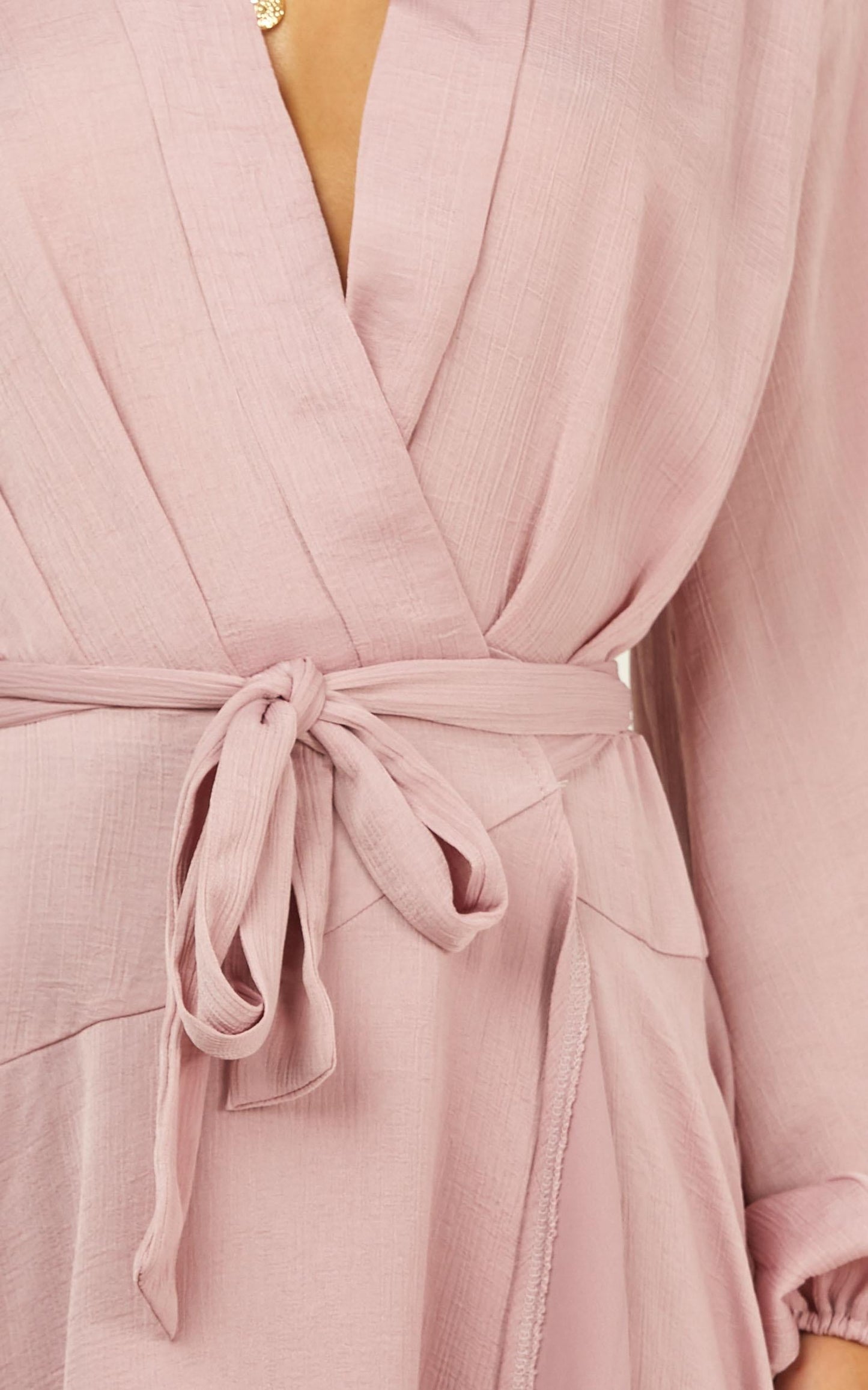 Just A Second Dress In Blush