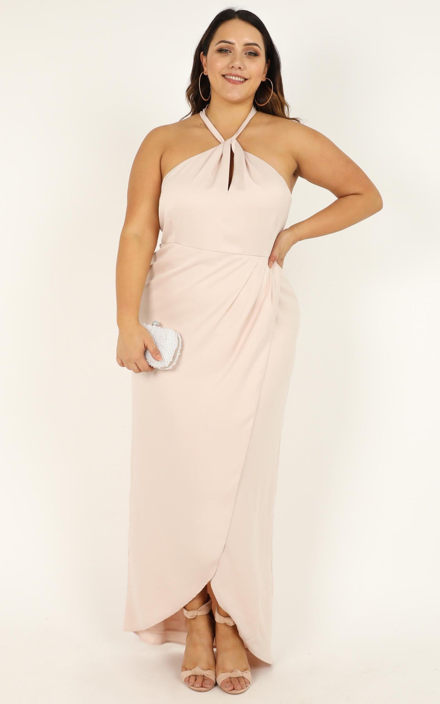 Dreaming Doll Dress In Blush