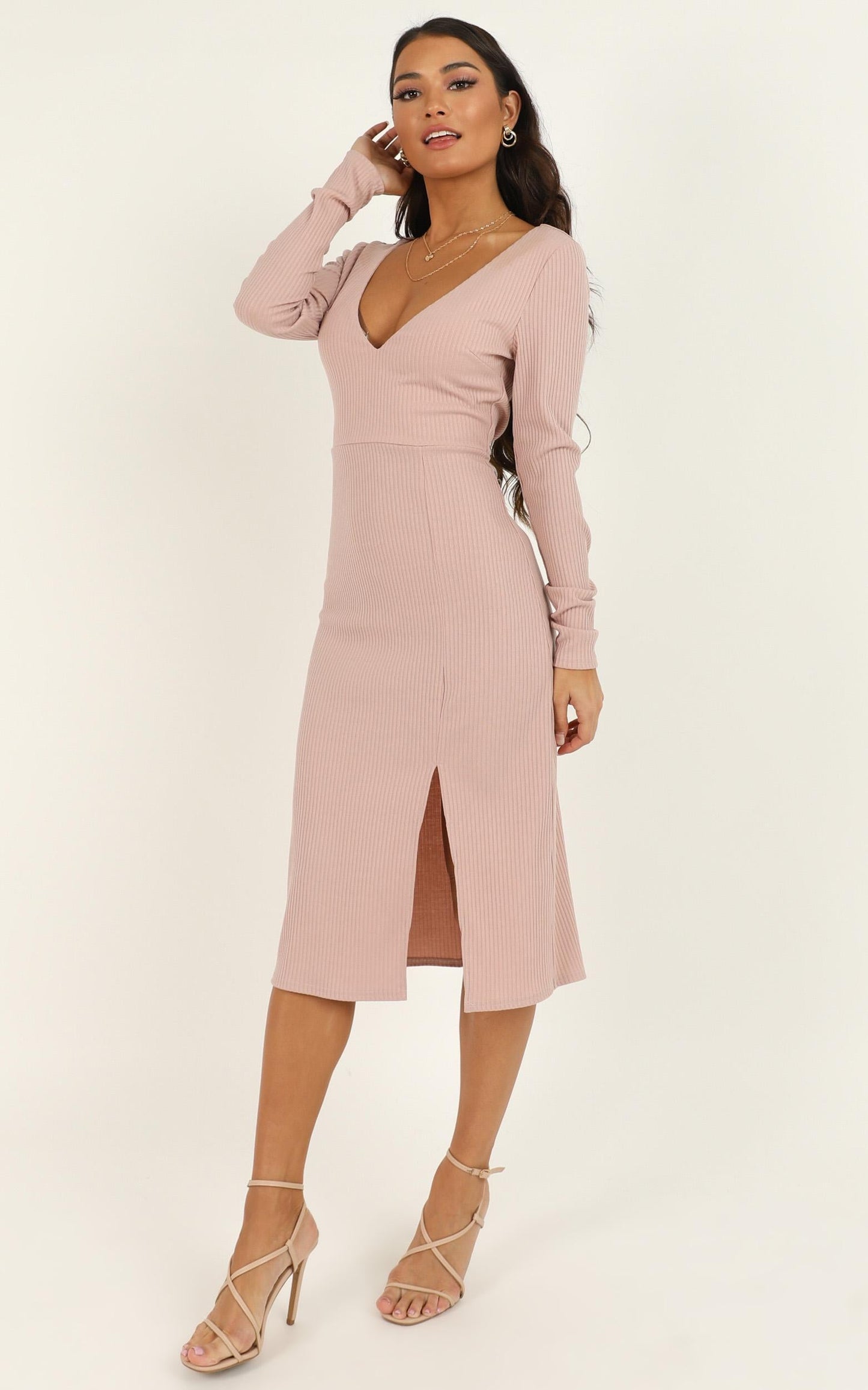 Clone Me Dress In blush