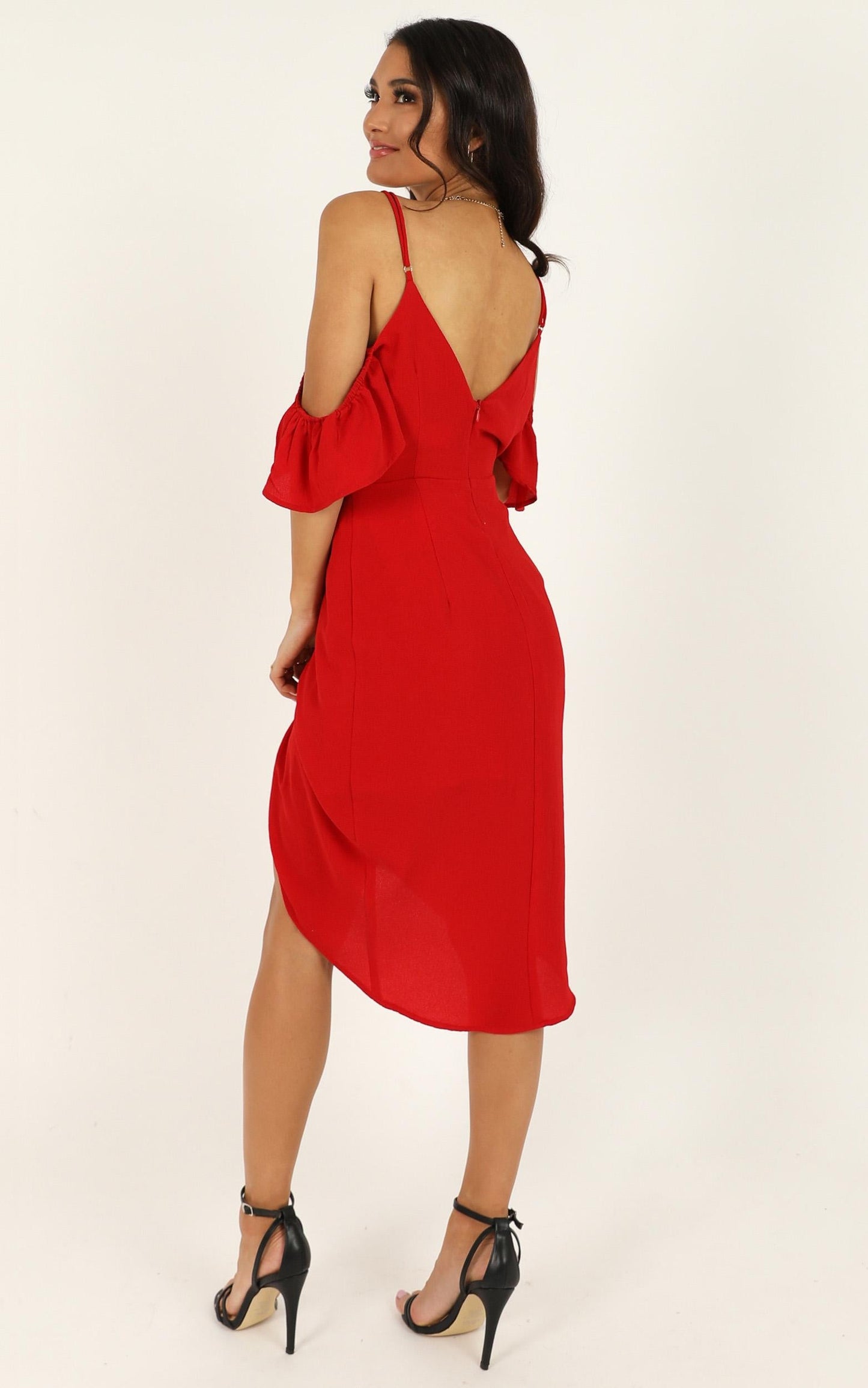 A Fair Go Dress In Red