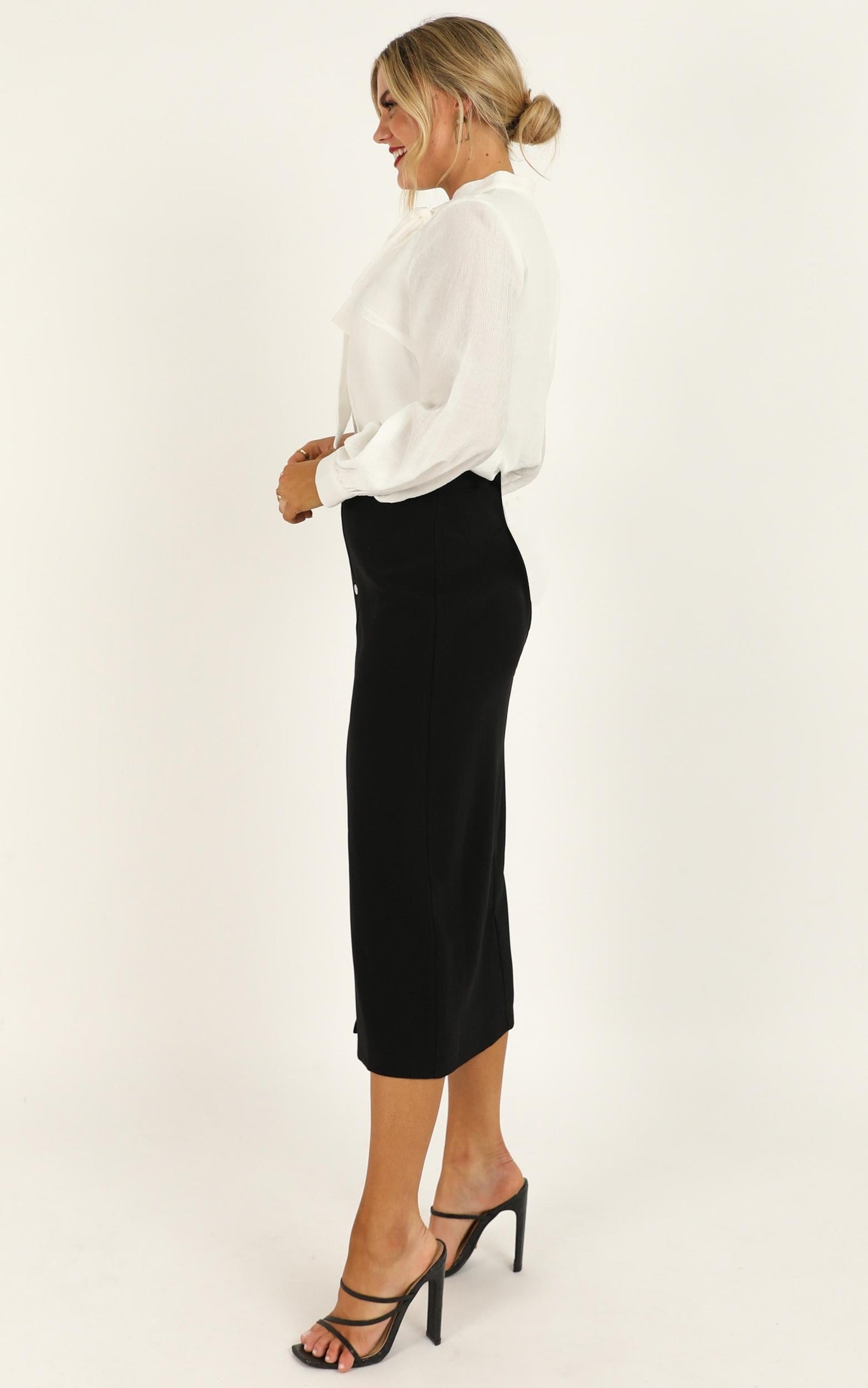 Number Cruncher Skirt In Black