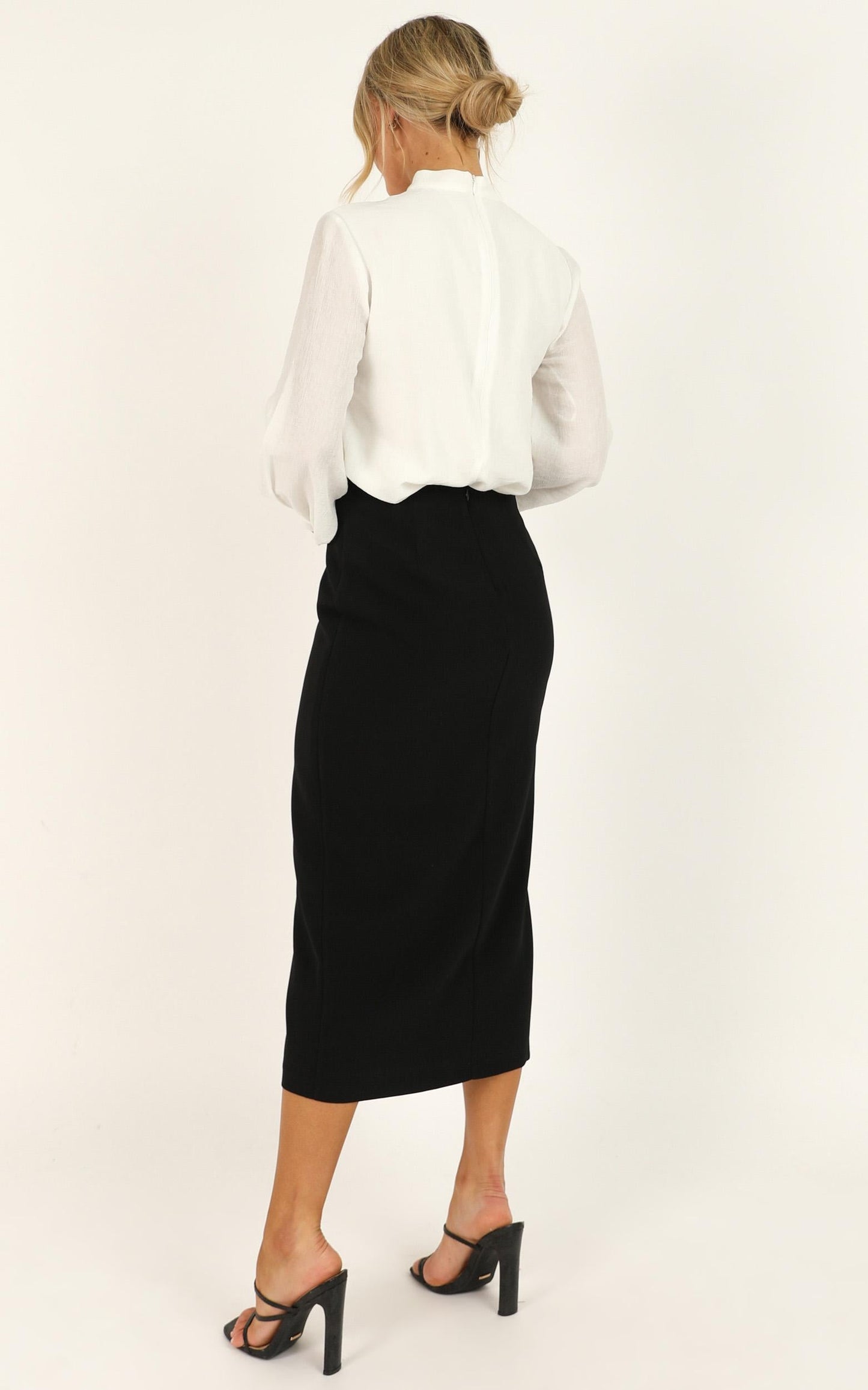 Number Cruncher Skirt In Black