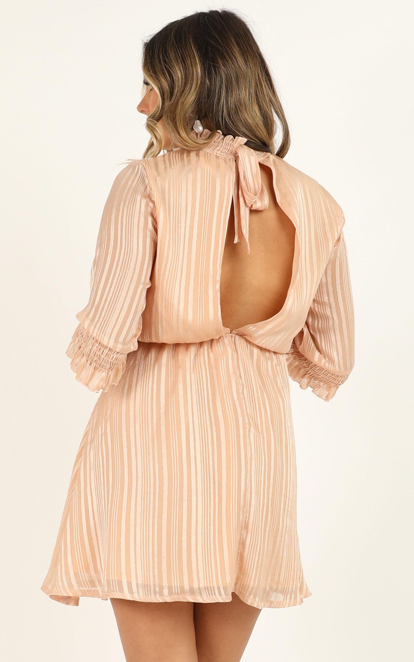 Call Me Honey Dress In Blush
