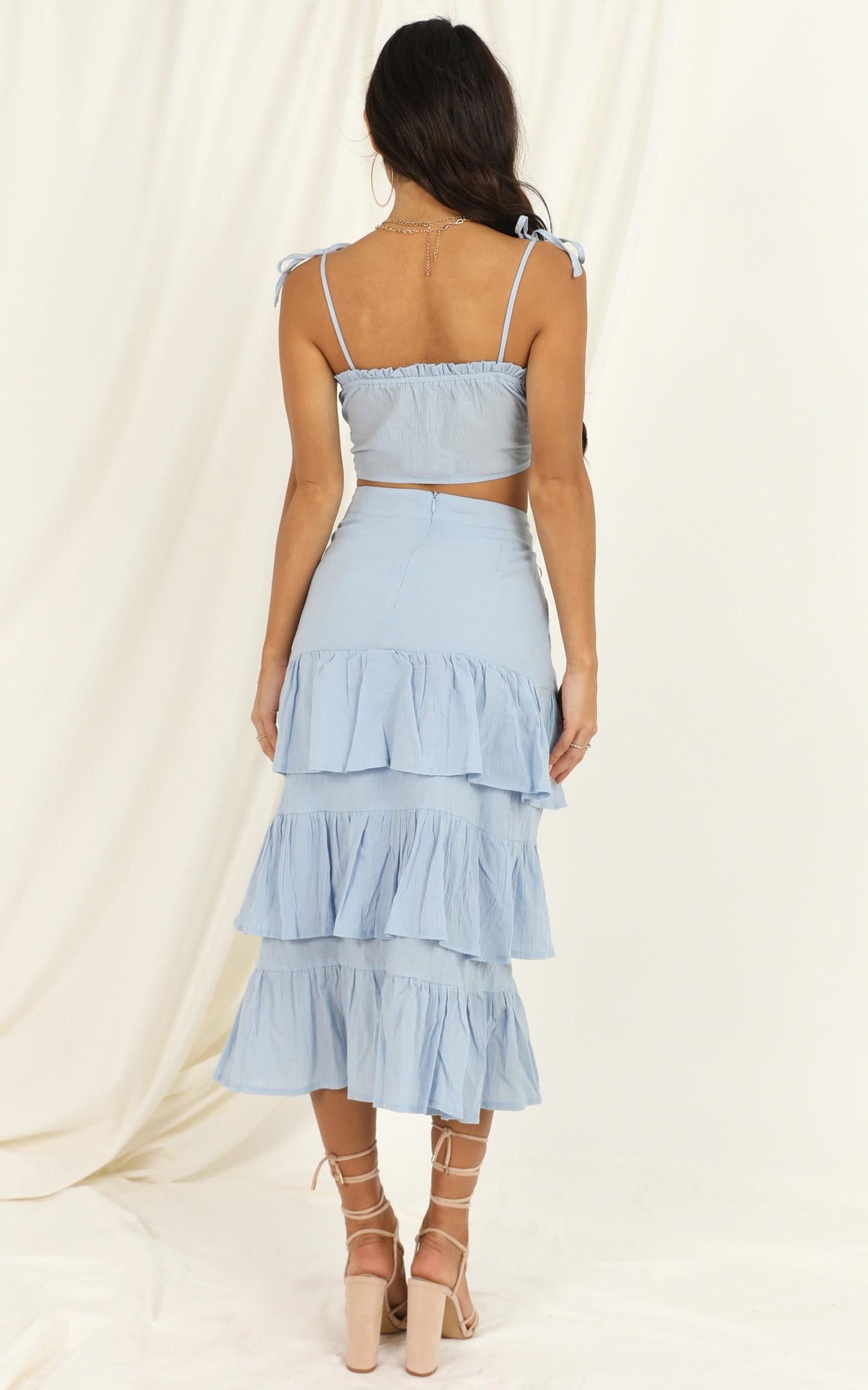 Give It All Two Piece Set In Blue