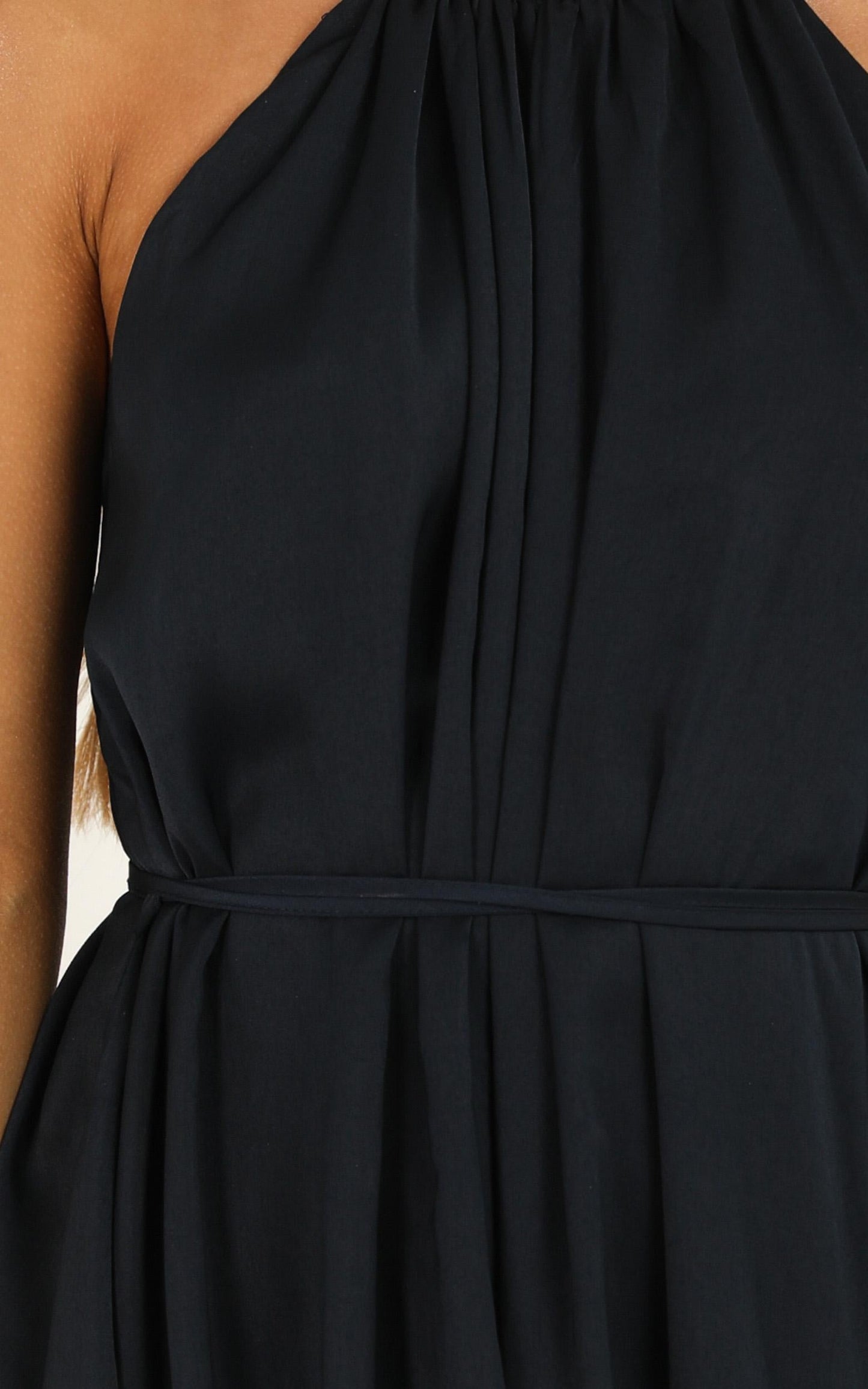 Graceful Dancer Dress In Navy