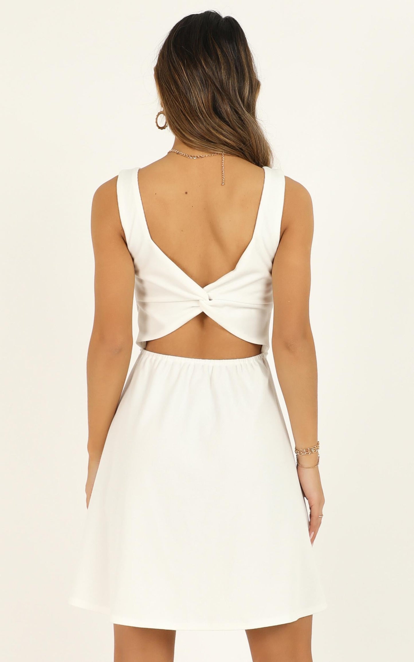 Morning Love Dress In White