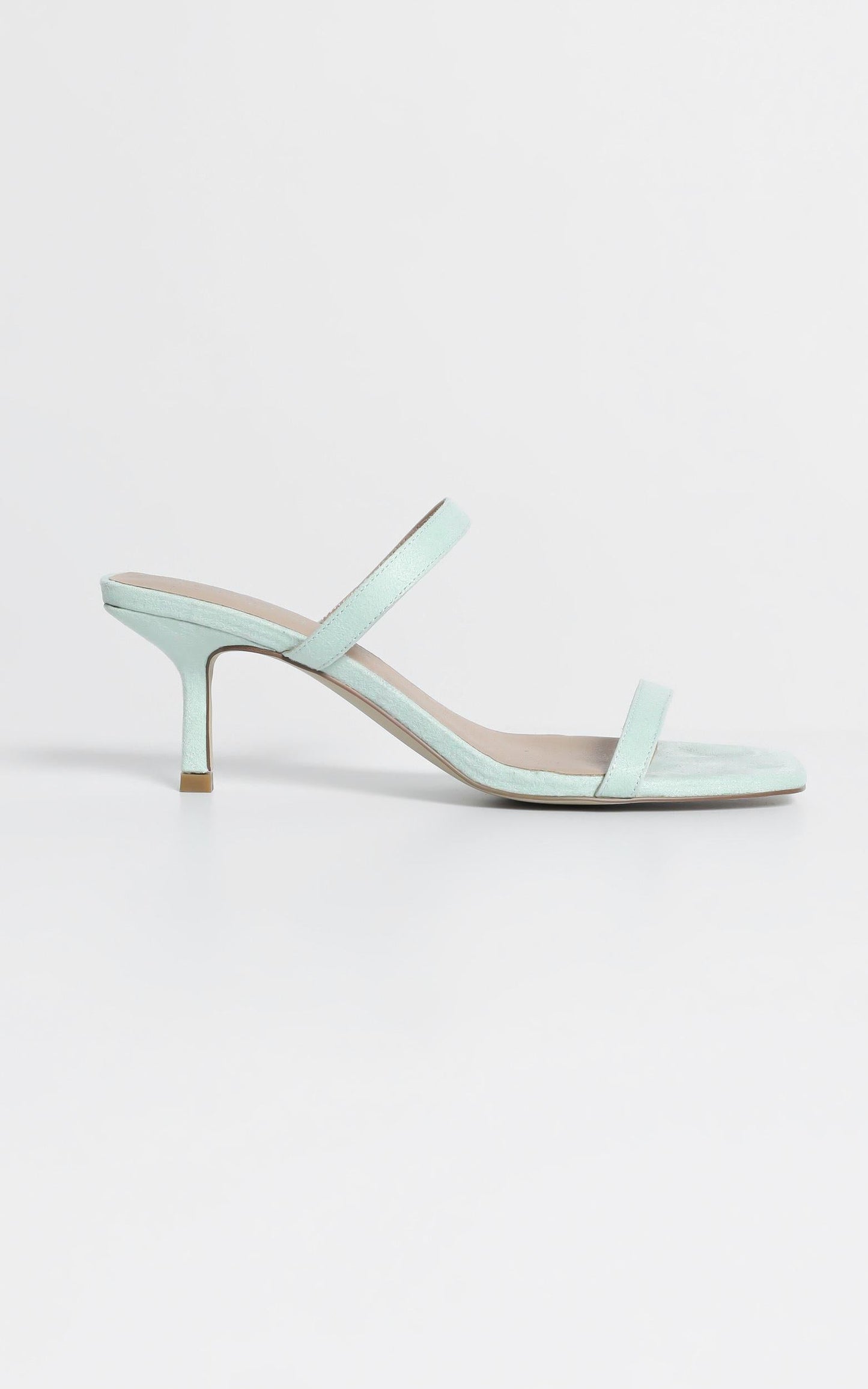 Therapy - Poppin Heels in Mint Suedette
