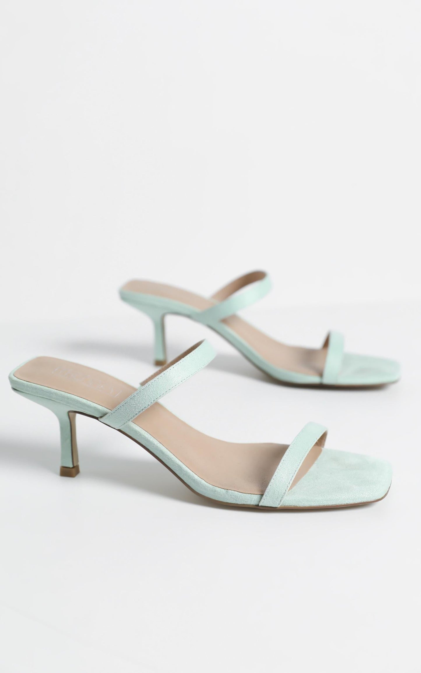 Therapy - Poppin Heels in Mint Suedette