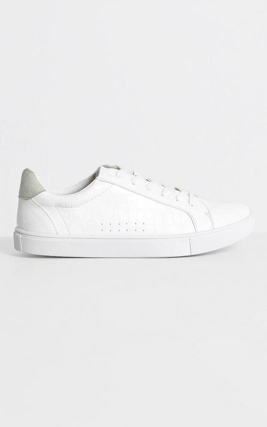Verali - Whisper Sneakers in White Croc