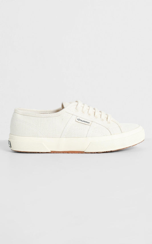Superga - 2750 Organic Cotton Sneaker in Natural Beige
