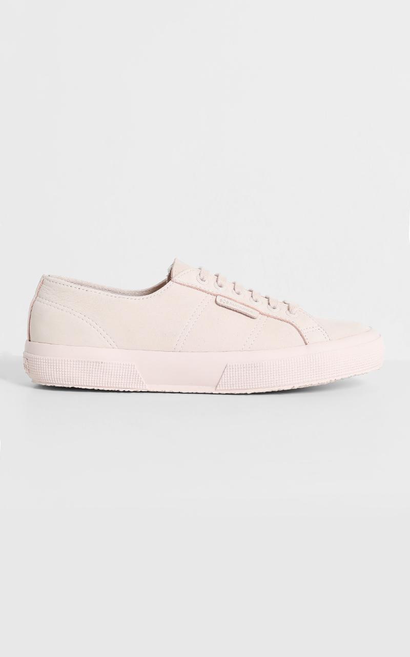 Superga - 2750 Buttersoft Leather Sneaker in tonal pink peach blush