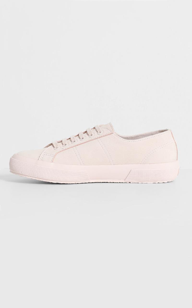Superga - 2750 Buttersoft Leather Sneaker in tonal pink peach blush