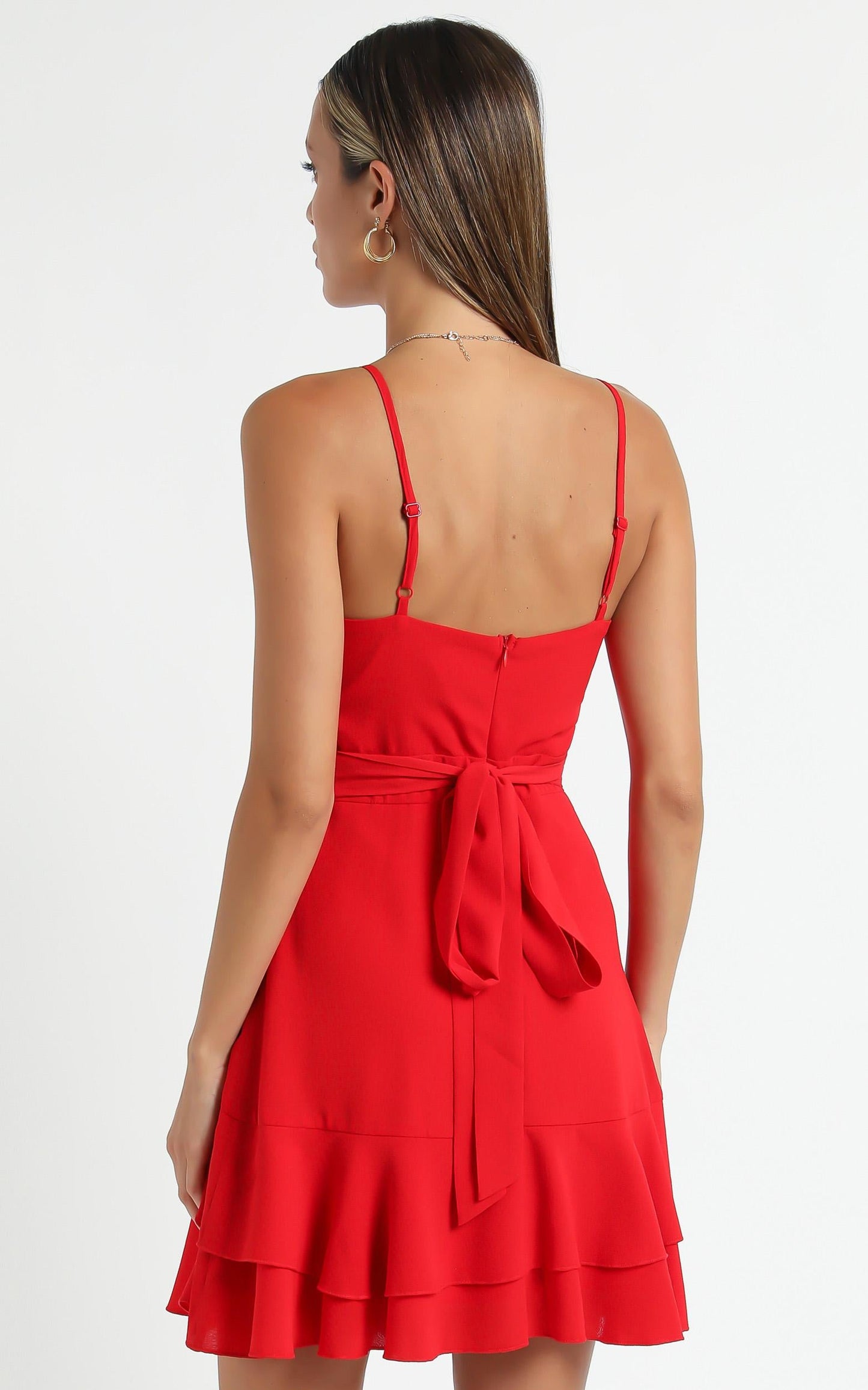 Feels Like Love Dress in Red