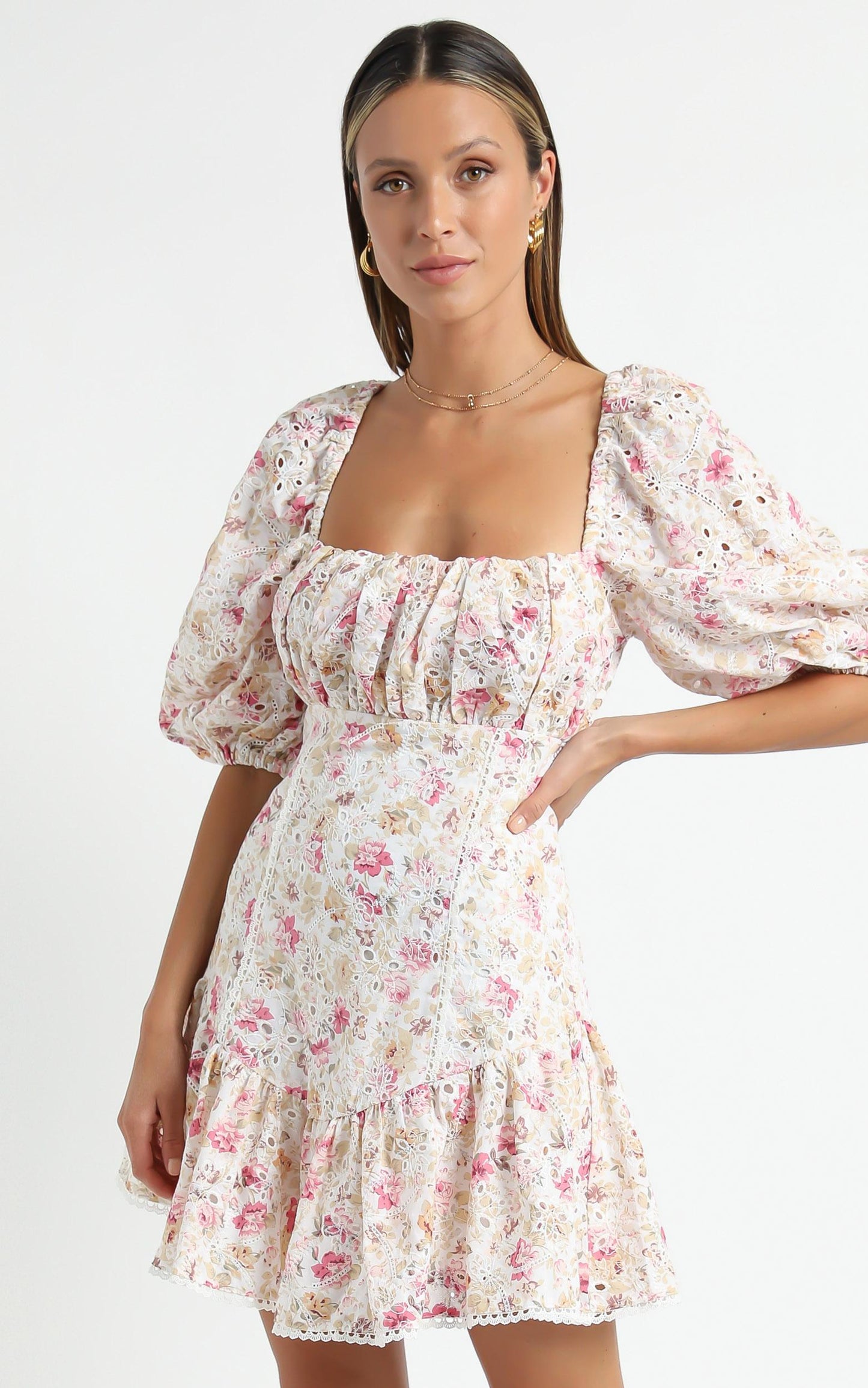 Minkpink - Mandalay Mini Dress in Multi