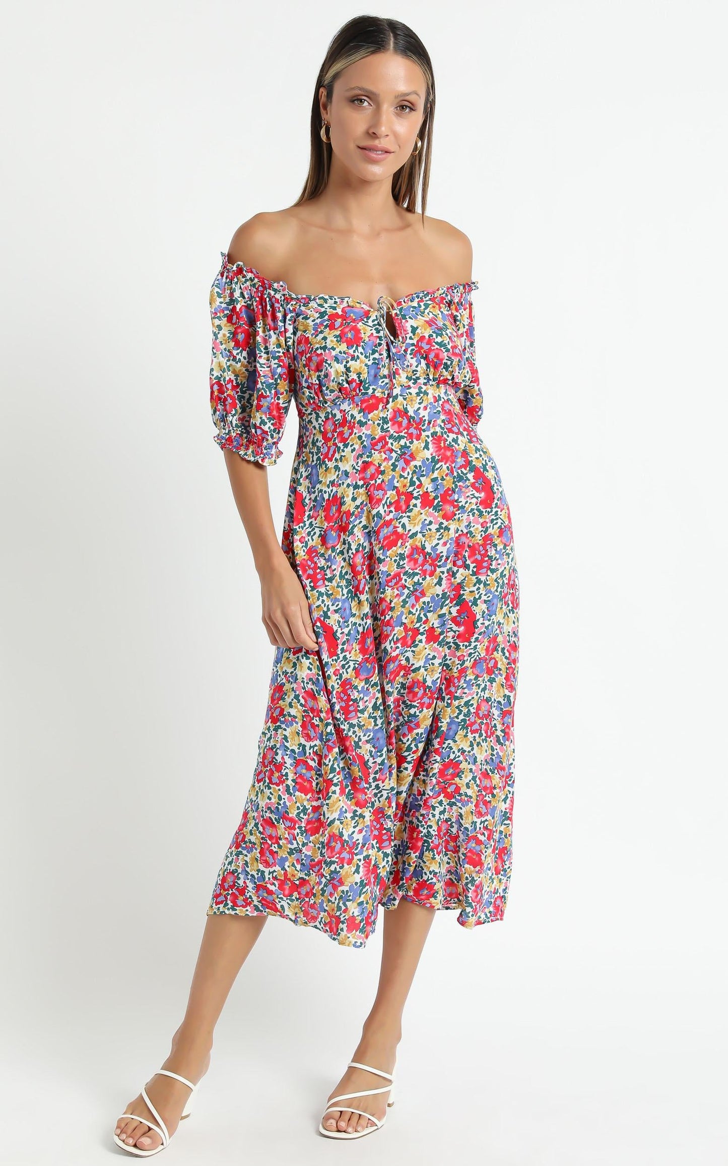 Louisiana Dress in Multi Floral