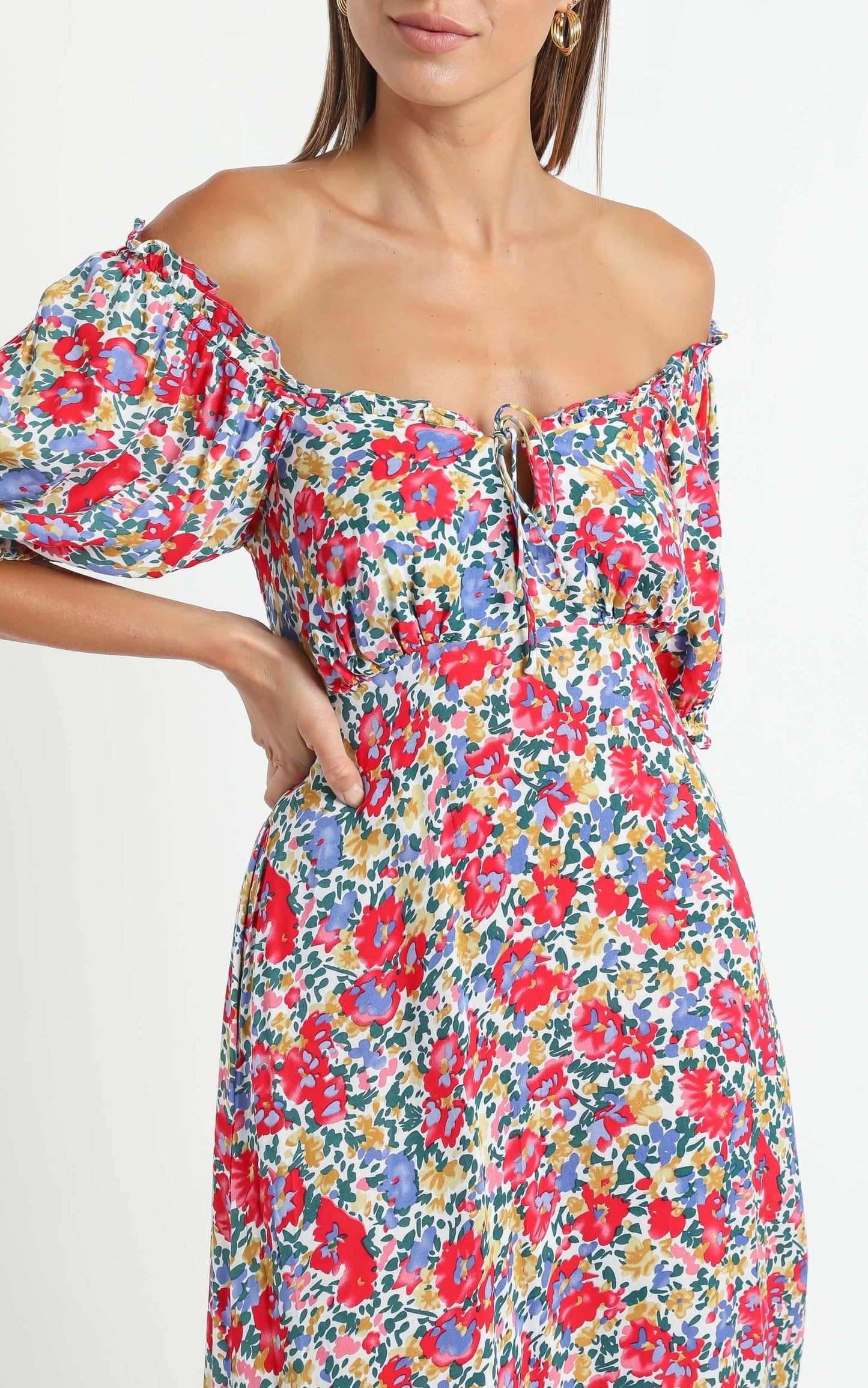 Louisiana Dress in Multi Floral