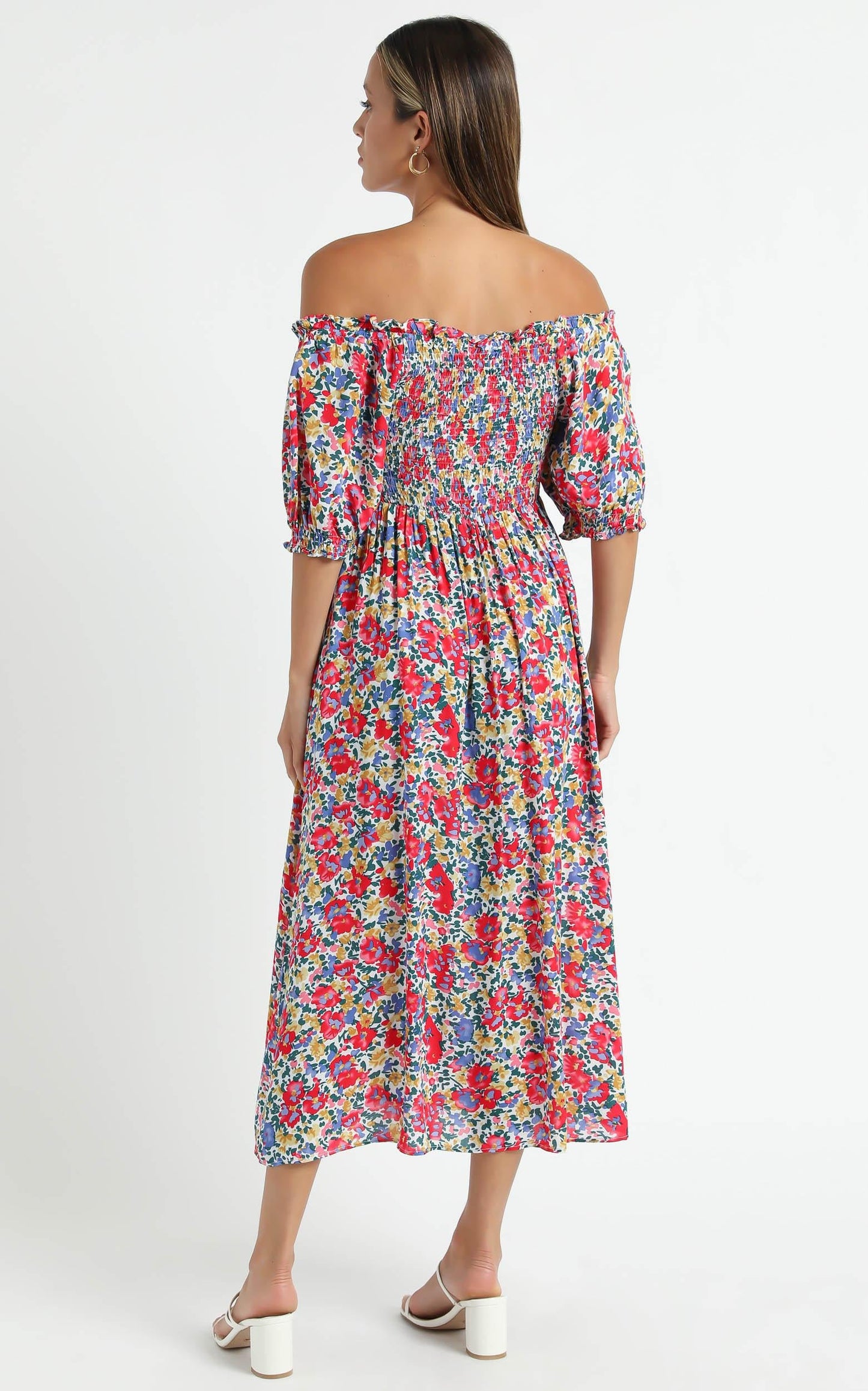 Louisiana Dress in Multi Floral