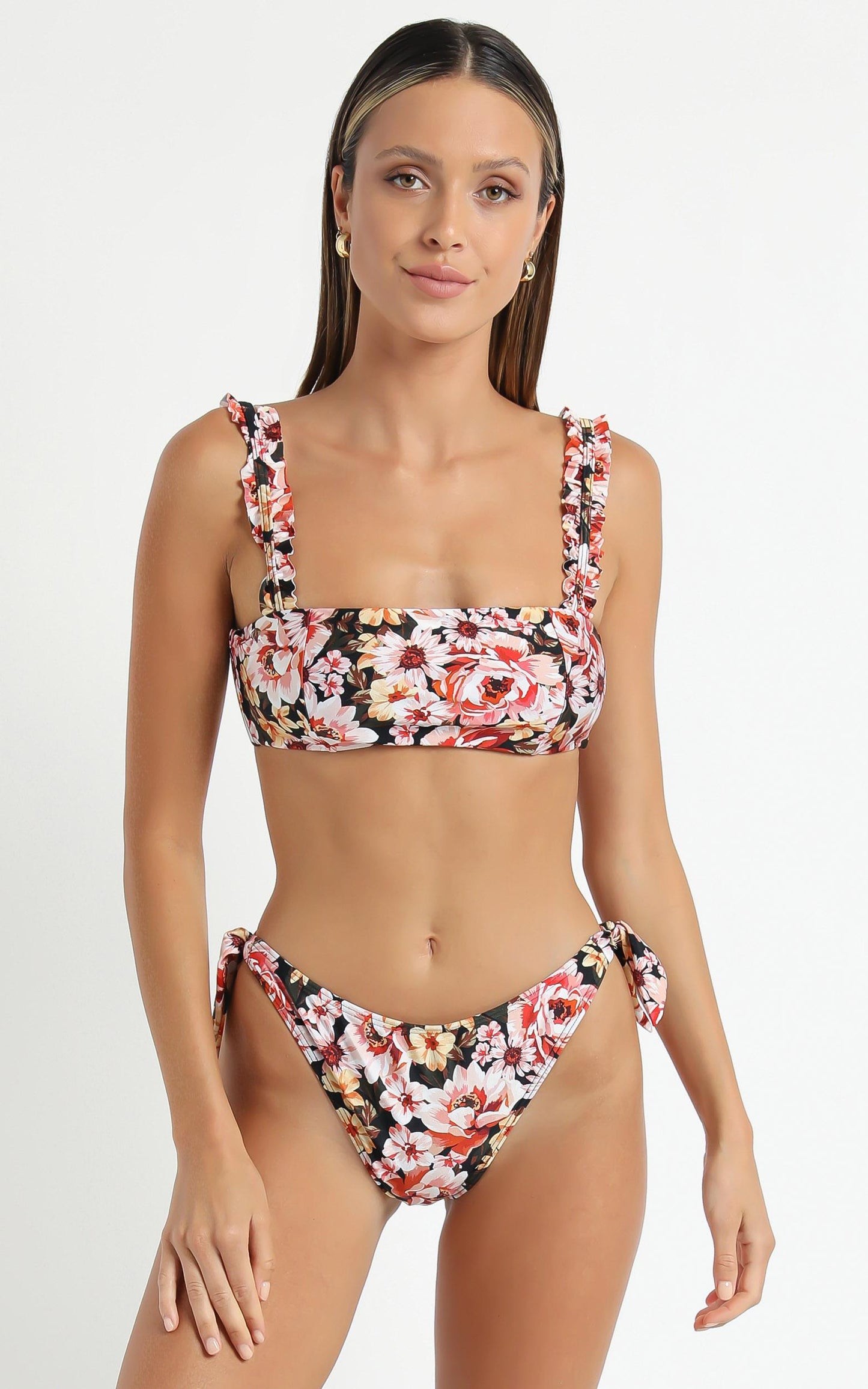 Minkpink Swim - Beaufille Mid Tie Side Bottoms in Beaufille