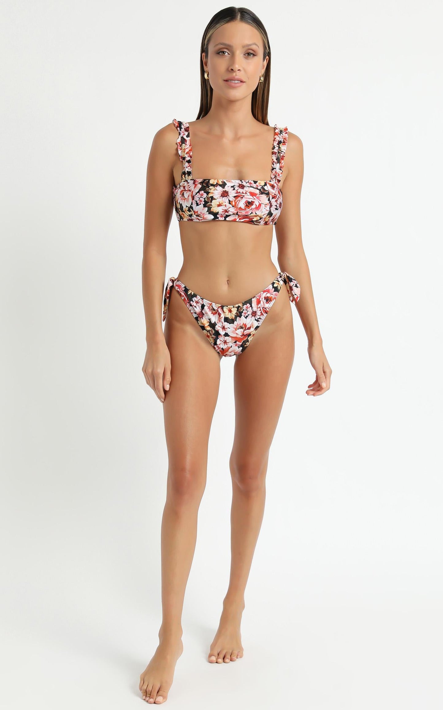 Minkpink Swim - Beaufille Mid Tie Side Bottoms in Beaufille
