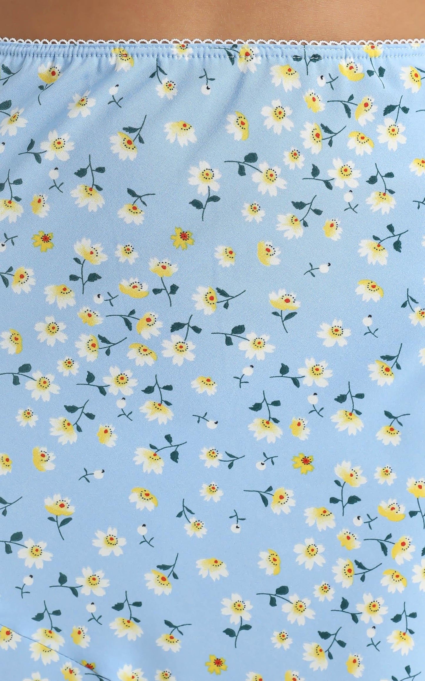 Massachusetts Skirt in Blue Floral