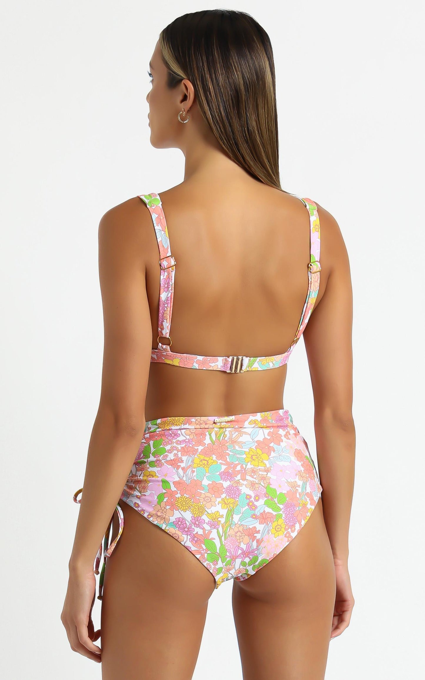 Barbara Bikini Top in Flower Field