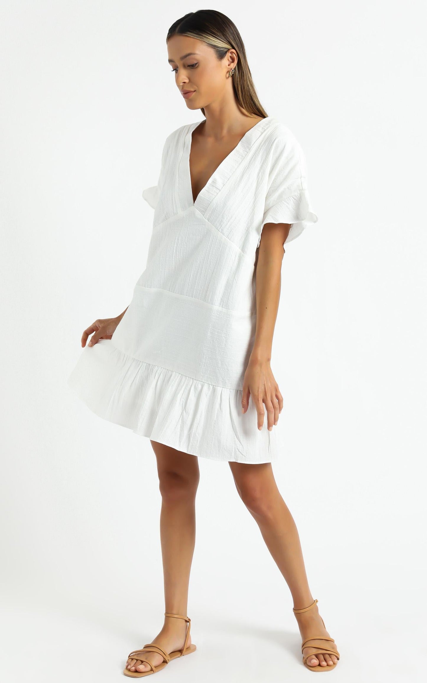 Florida Dress in White