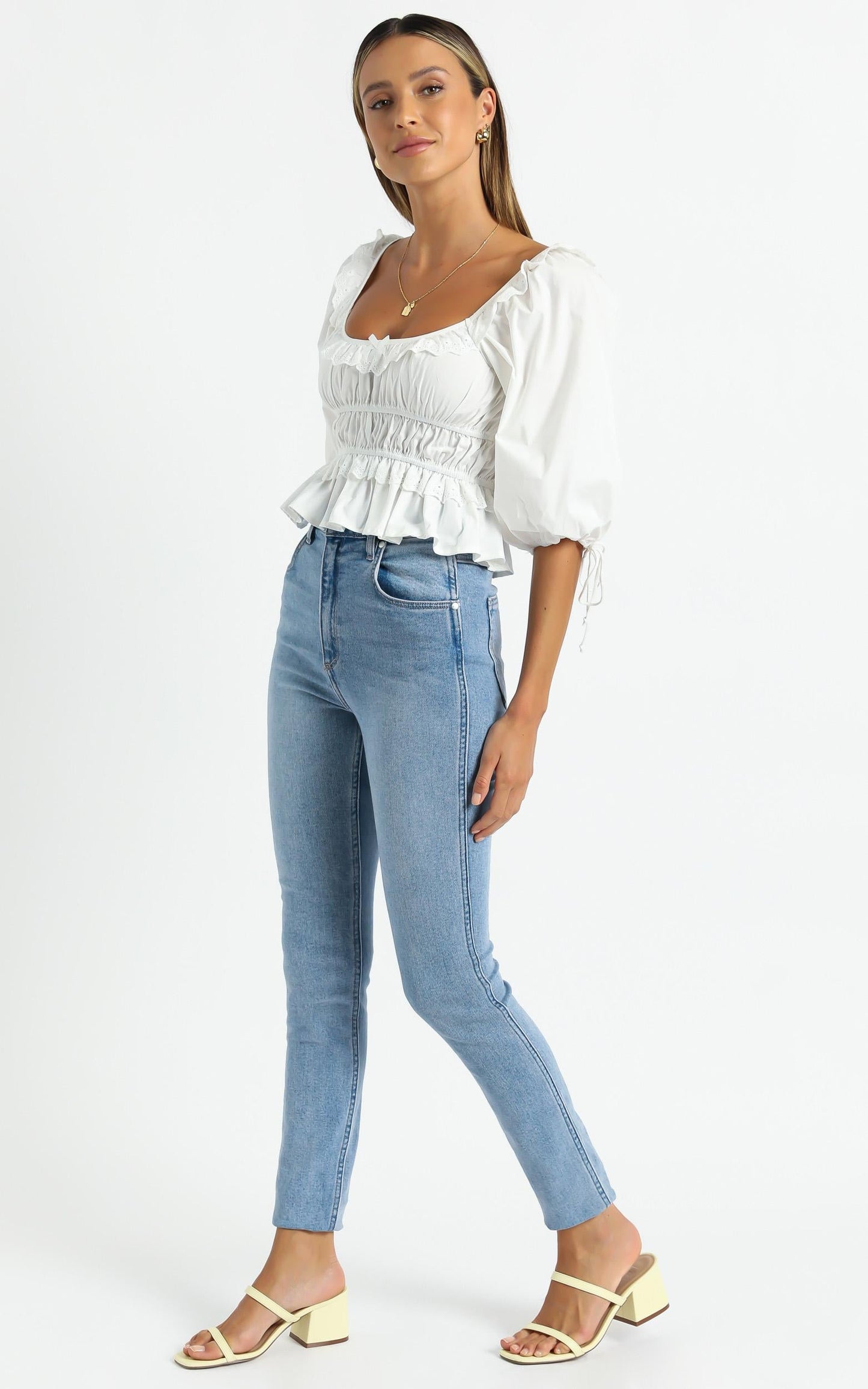 Arizona Top in White