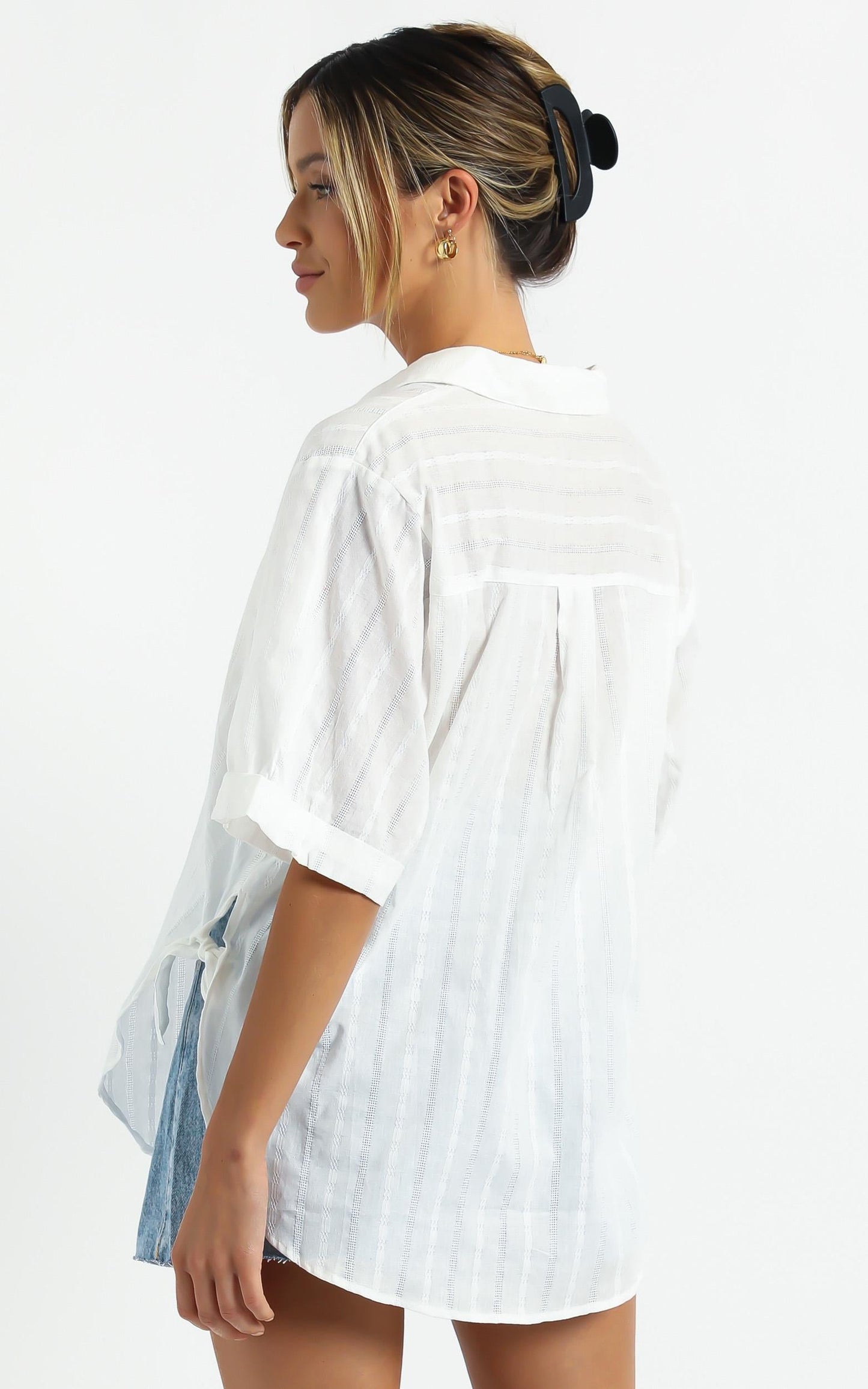 Love No More Shirt in White