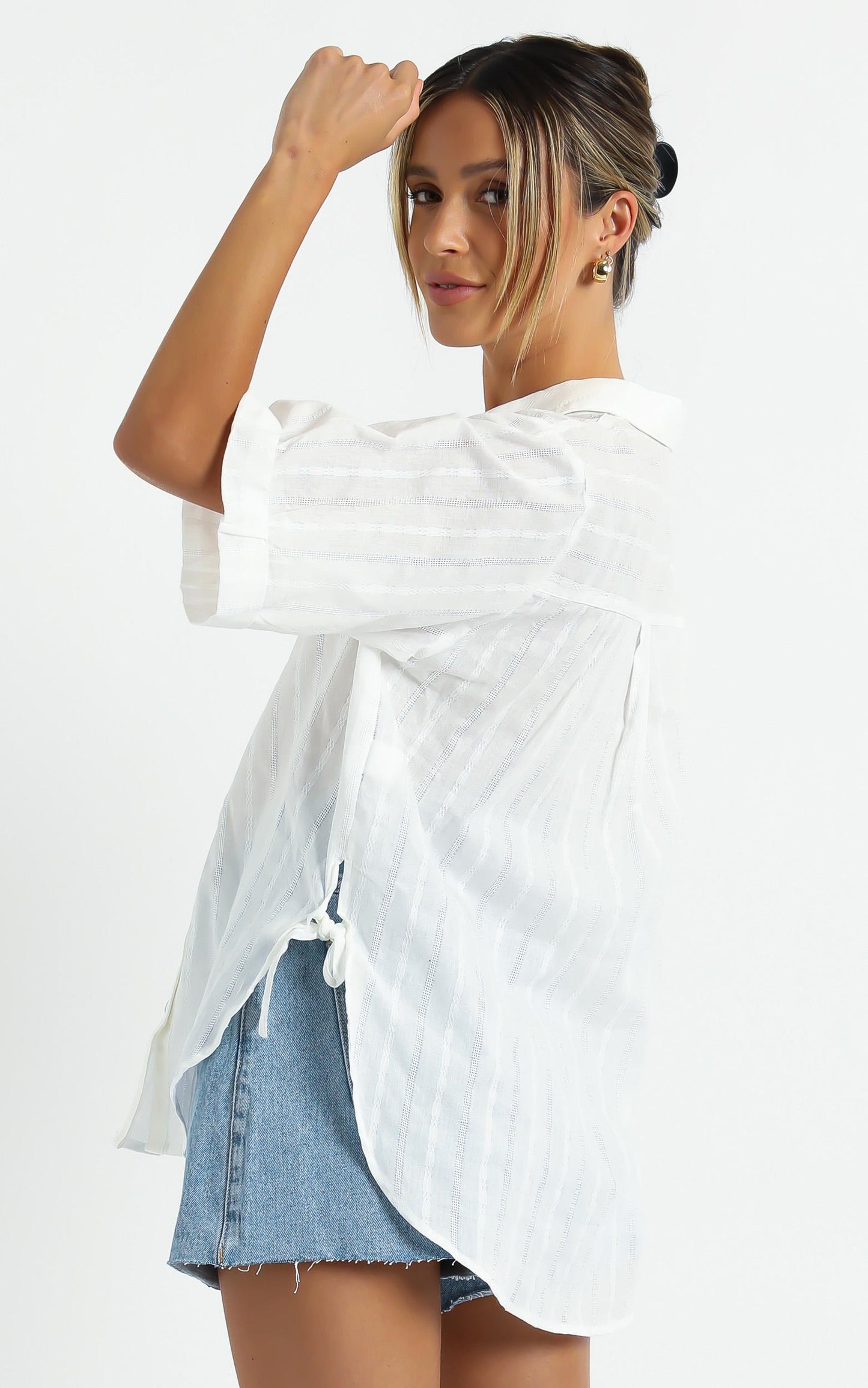 Love No More Shirt in White