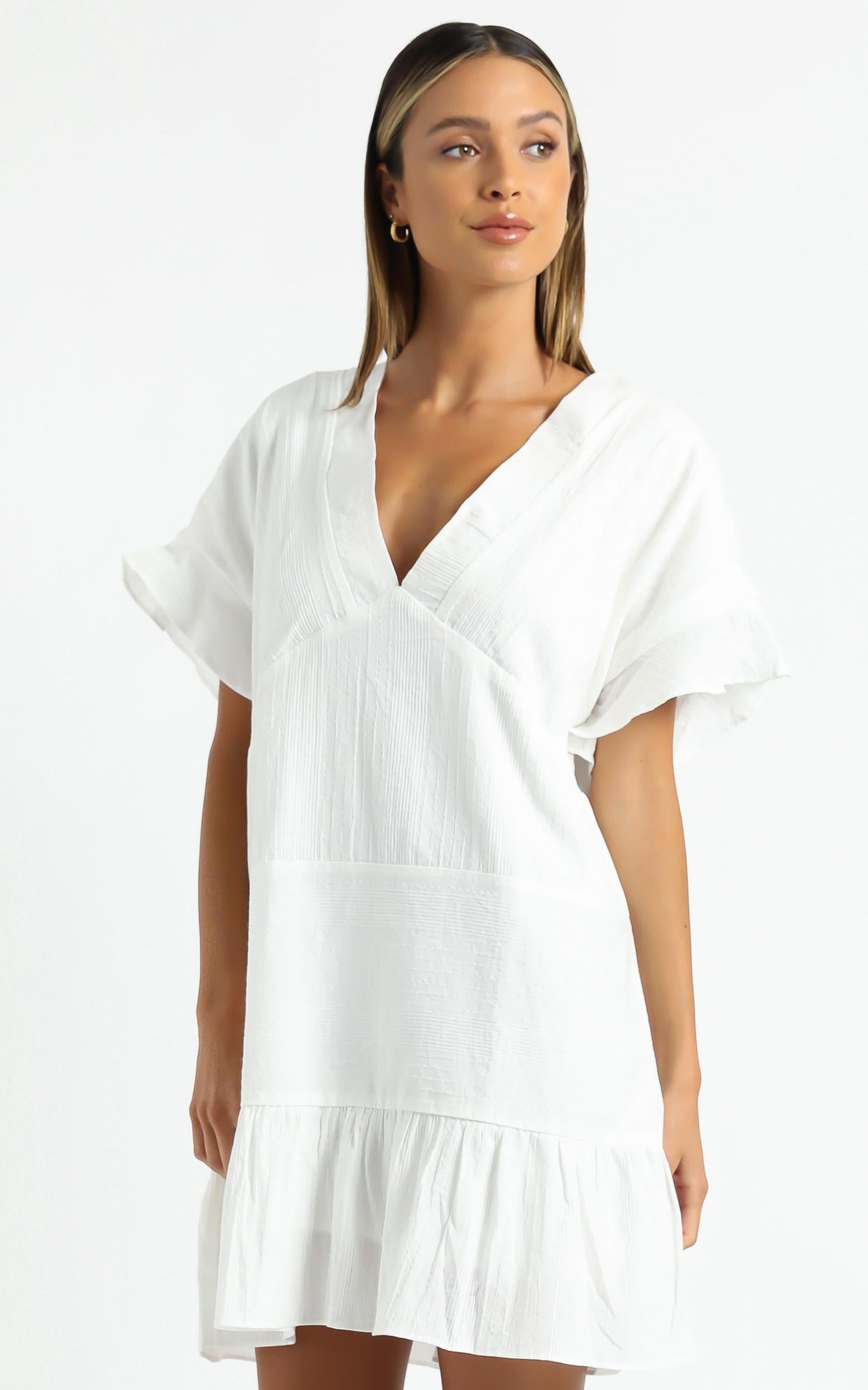Florida Dress in White