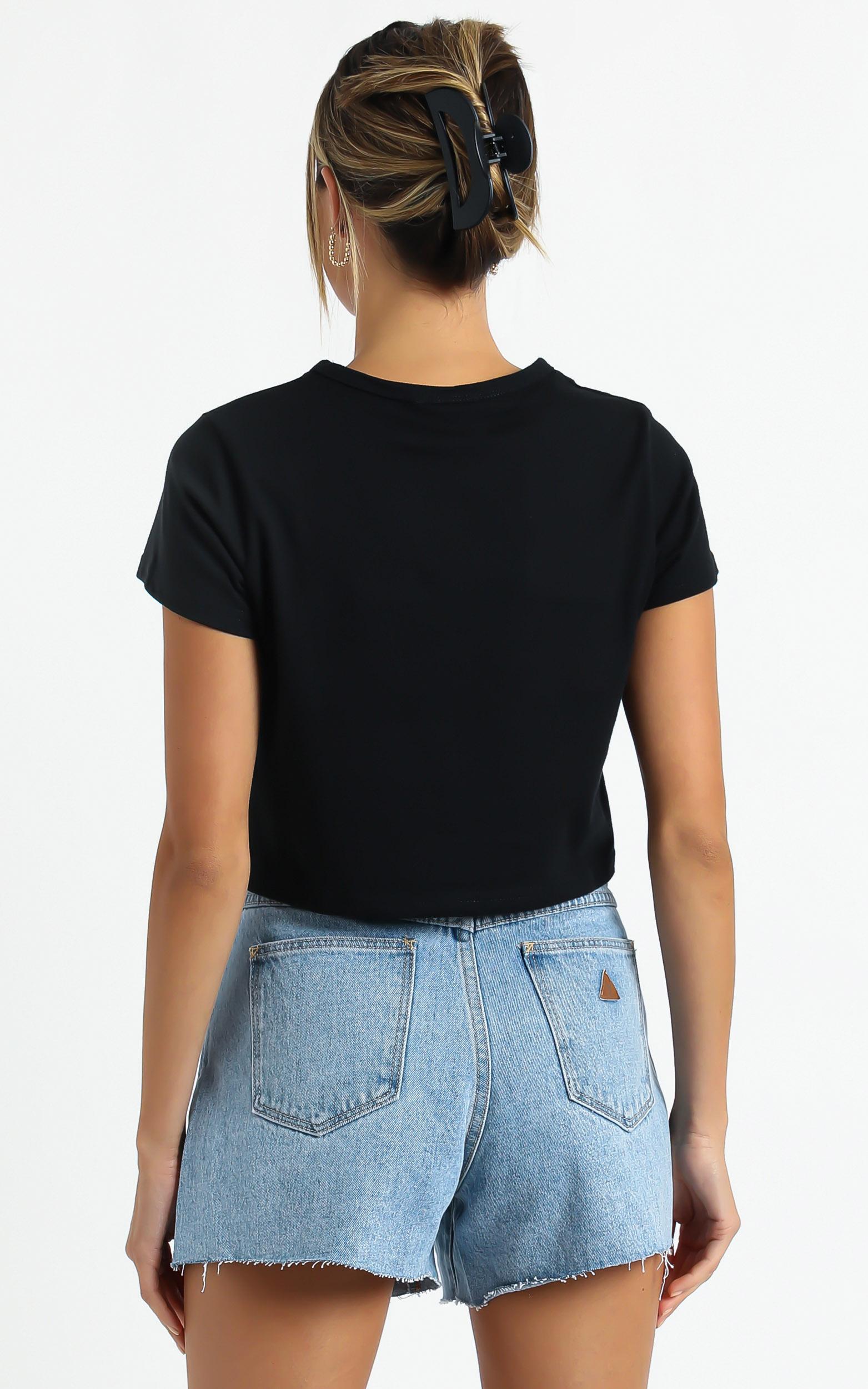 Abrand - A Venice Denim Short in Esmeralda