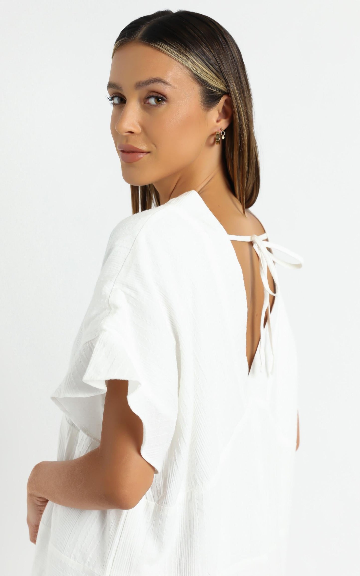 Florida Dress in White