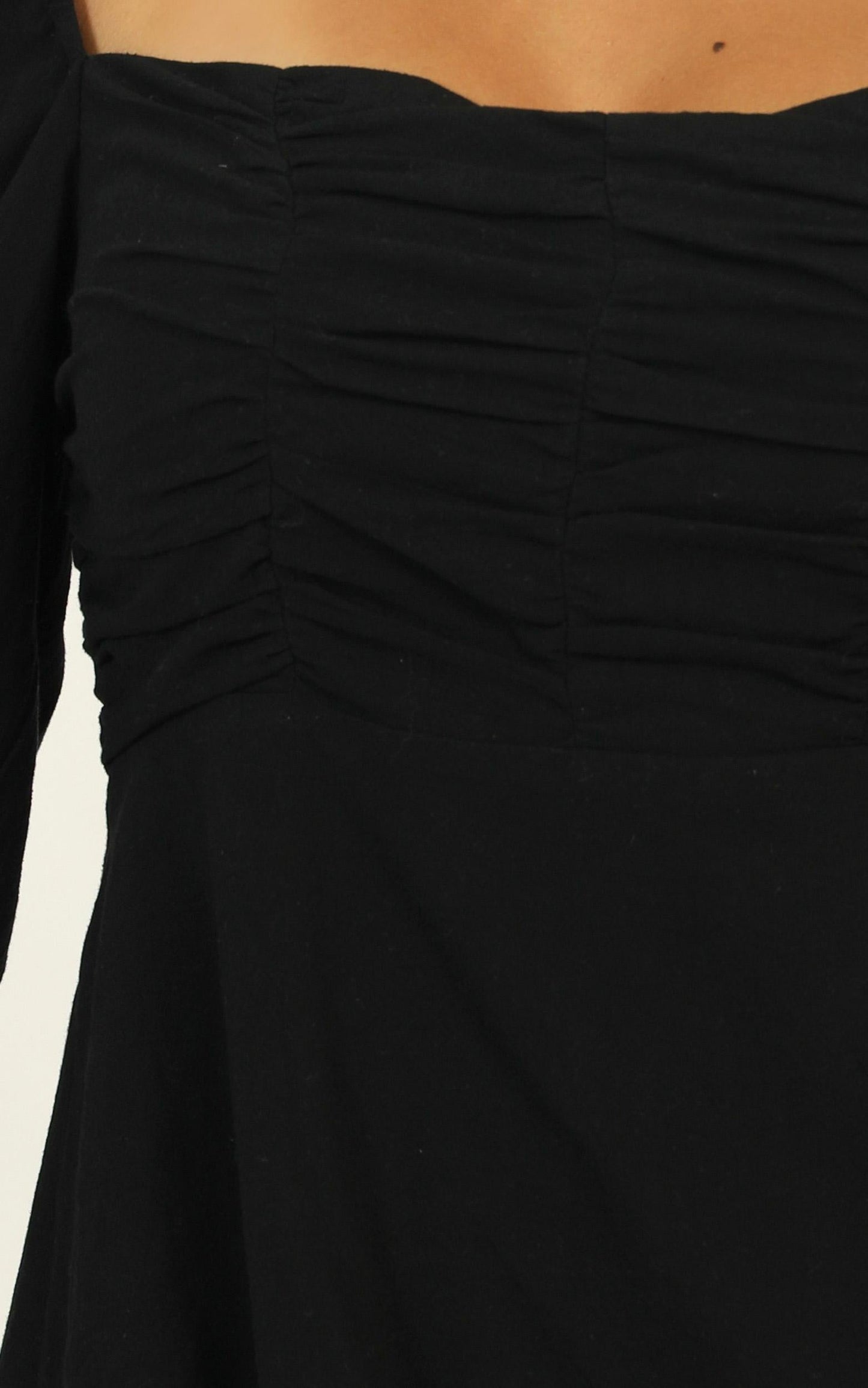 Parisian Picnic Dress In Black