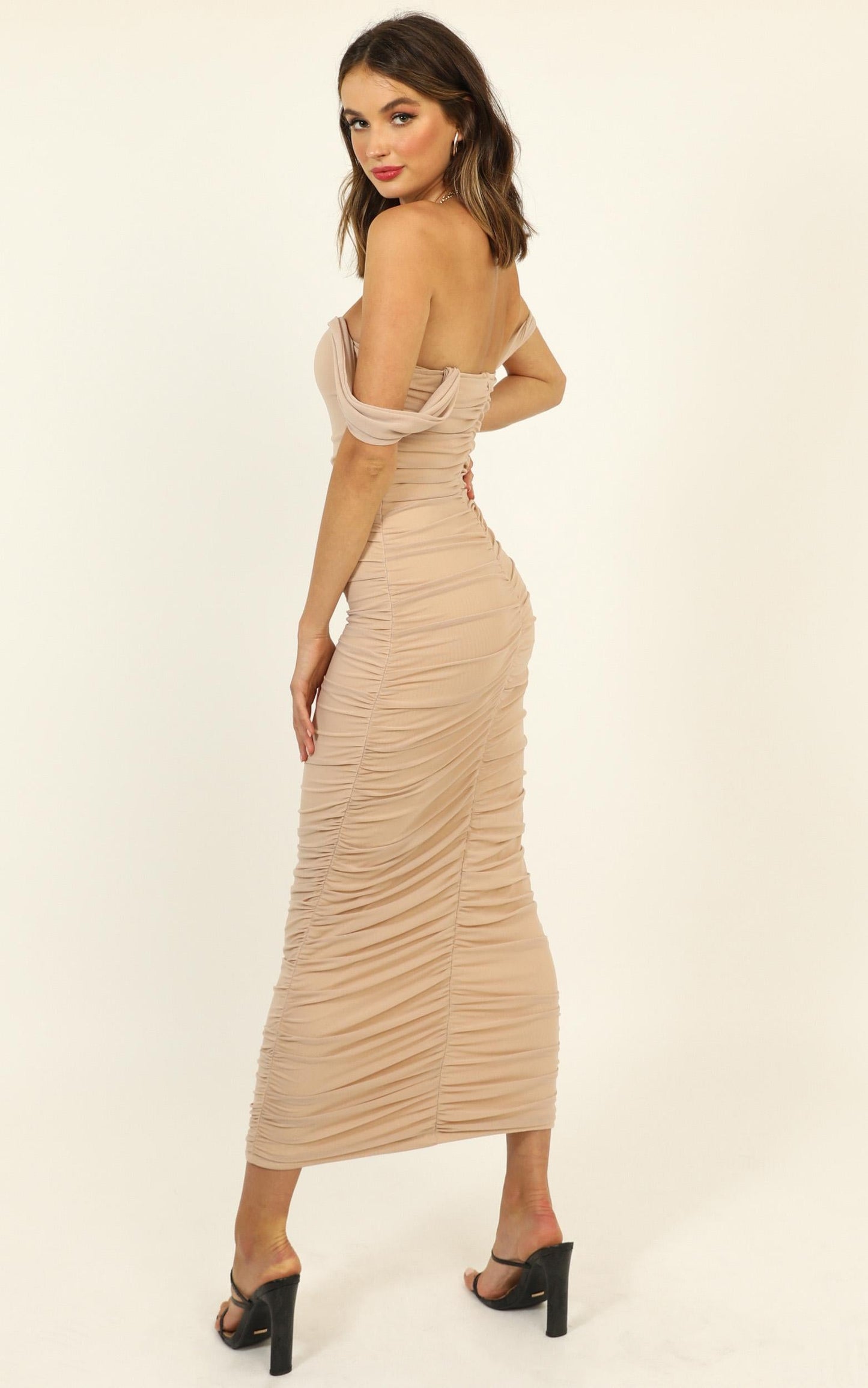 Monkey Bars Dress In Nude