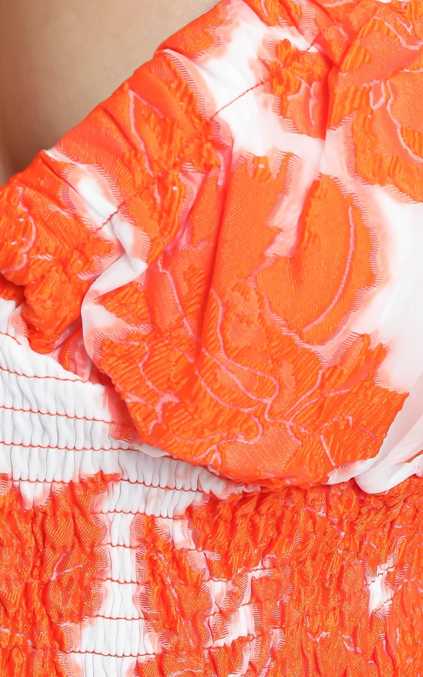 Julietta Two Piece Set in Orange Floral
