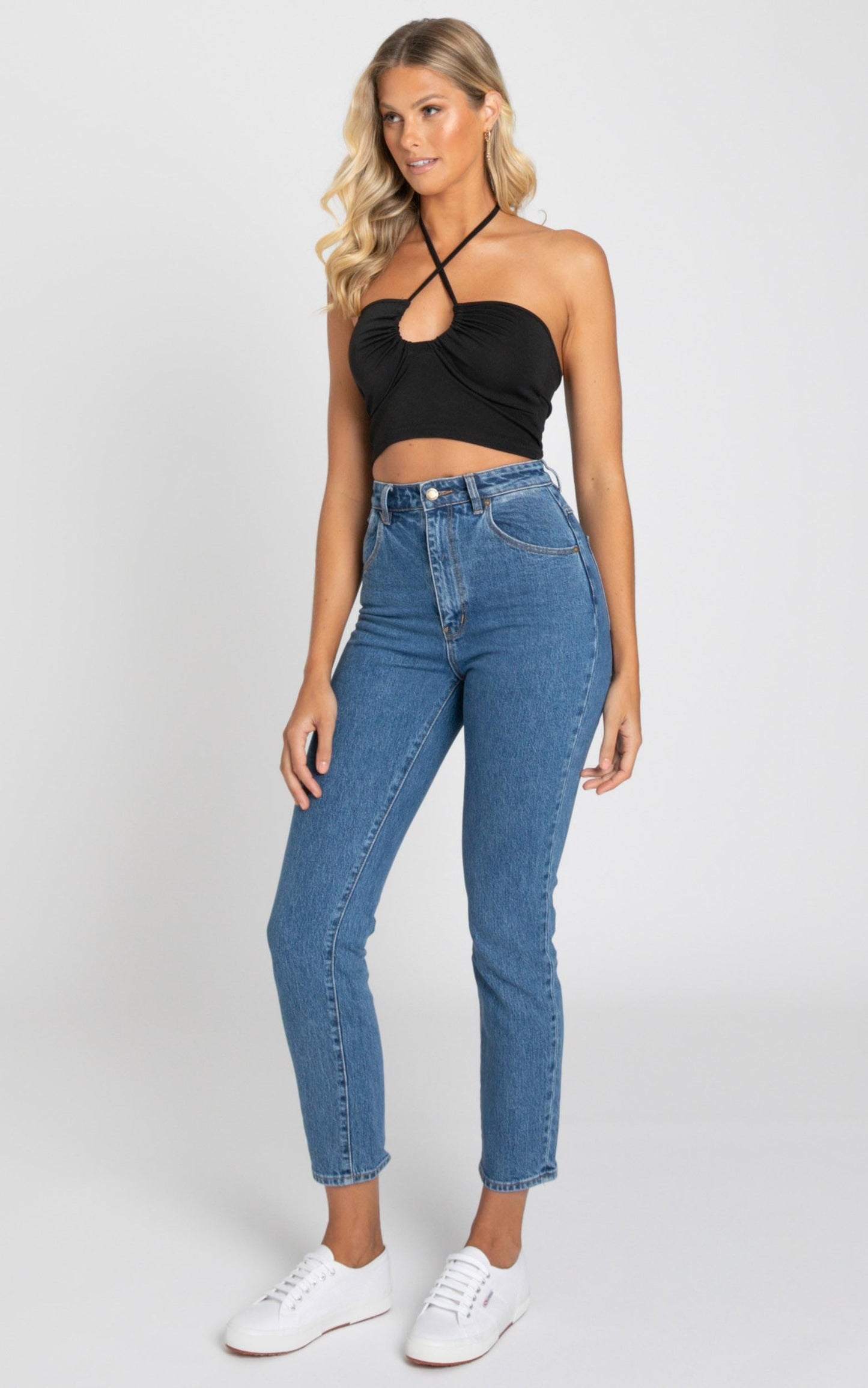 My Desire Crop Top in Black