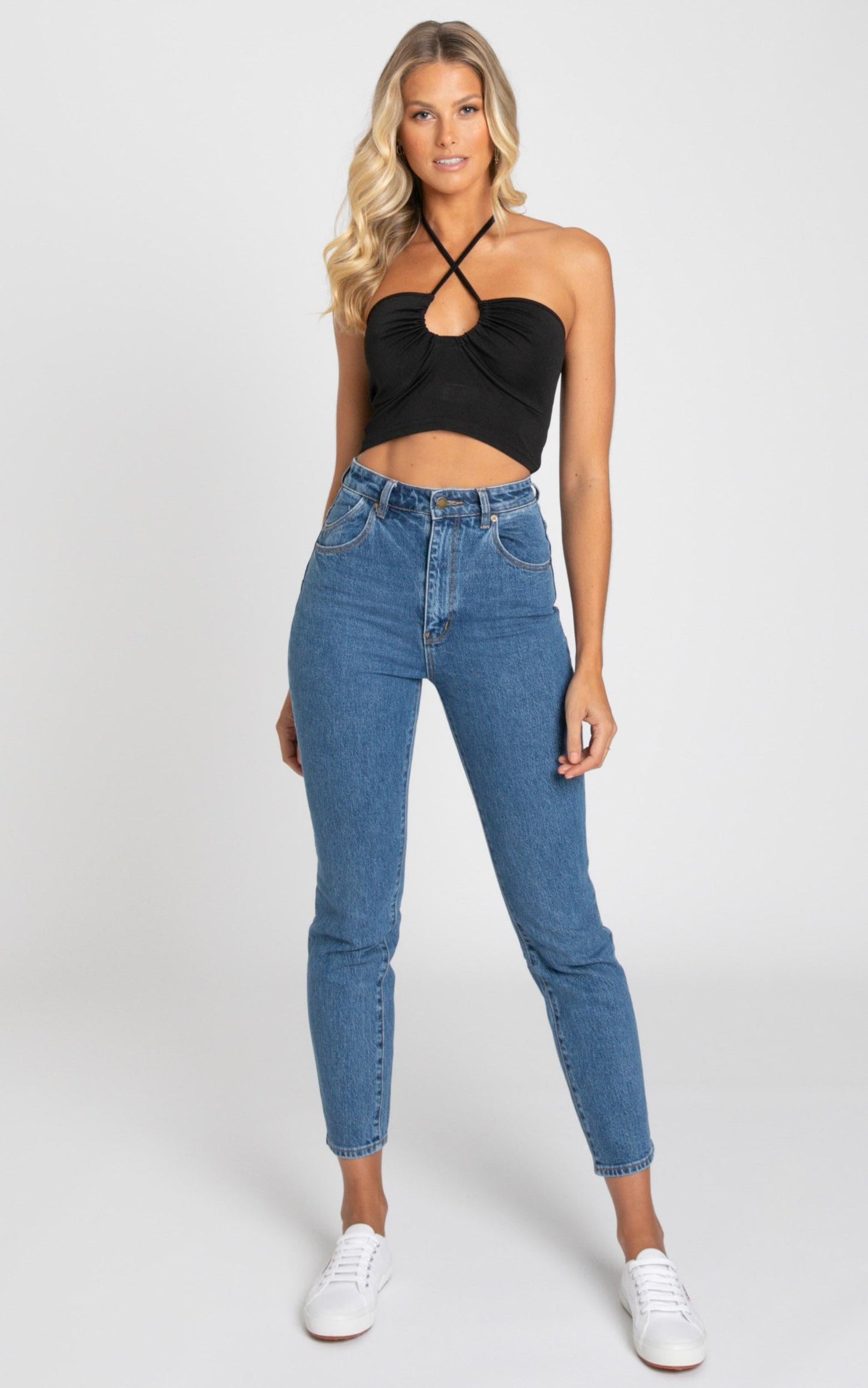 My Desire Crop Top in Black