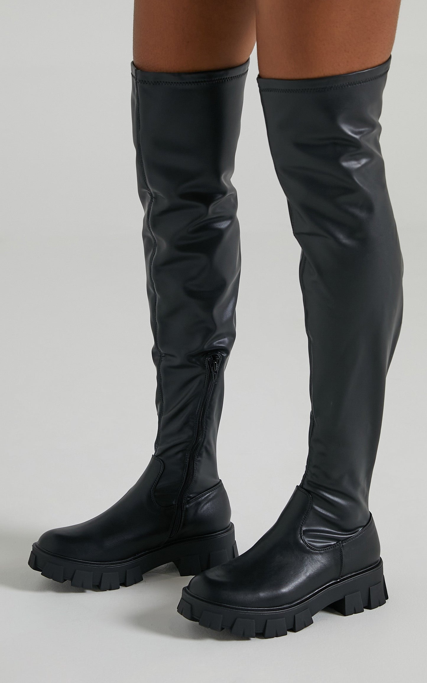 Therapy - Spice Boots in Black Matte