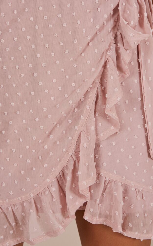 Perfect Solution Dress In Blush