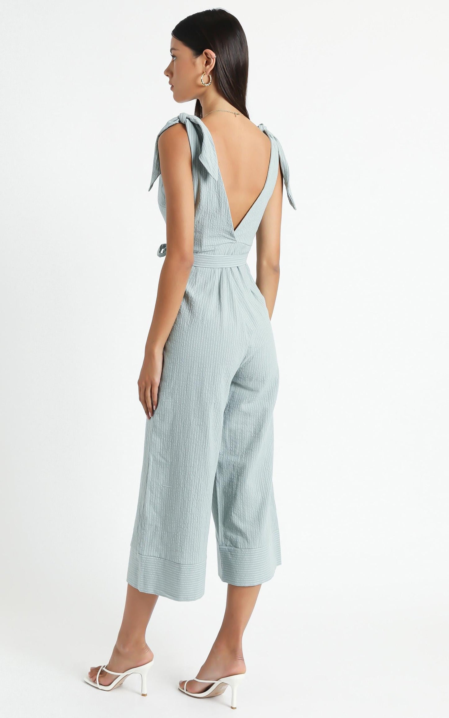 Endless Circling Jumpsuit in sage