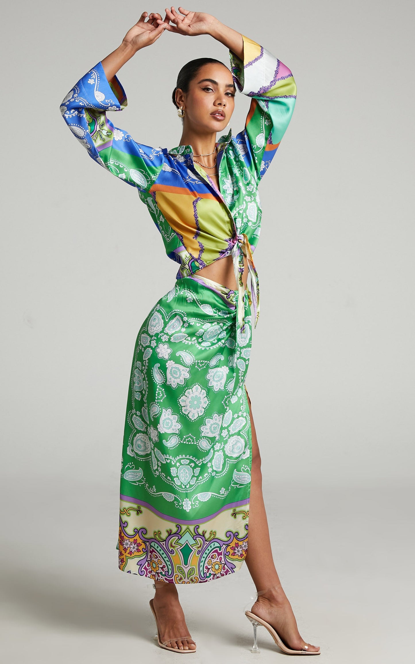 Amyth Two Piece Set in Multi