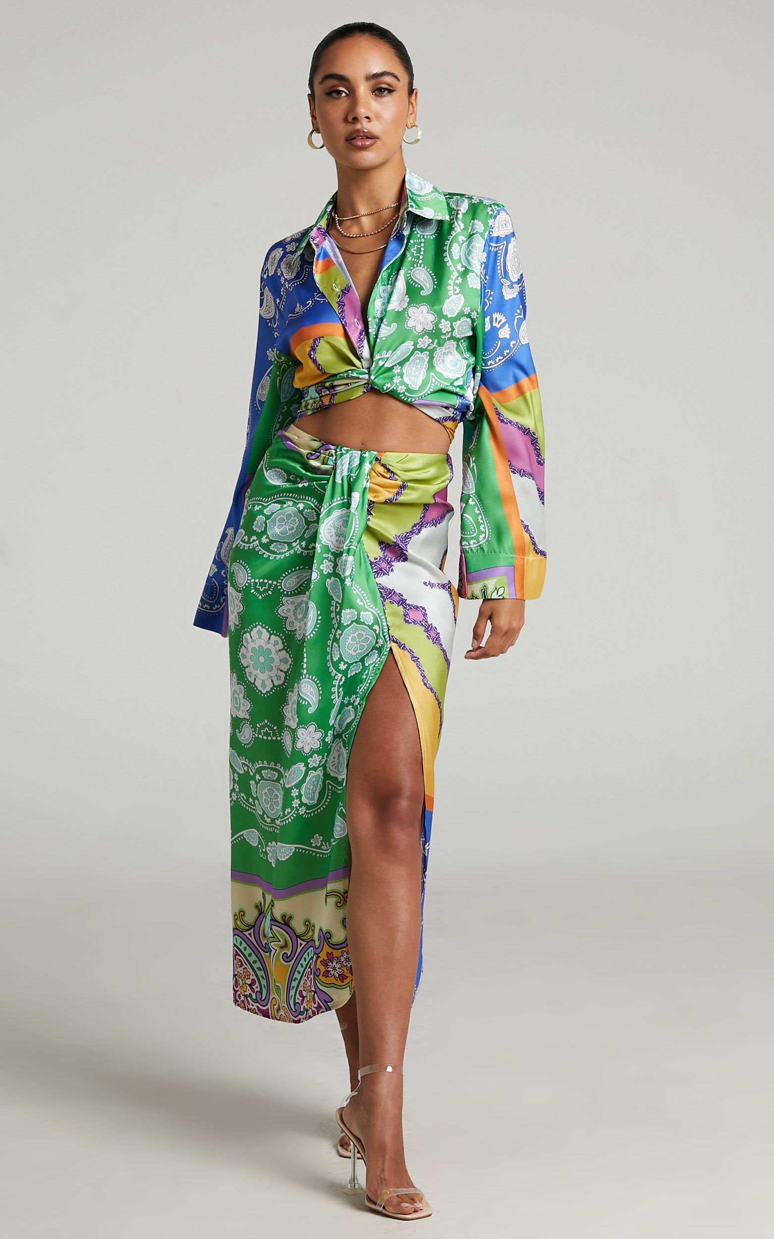 Amyth Two Piece Set in Multi
