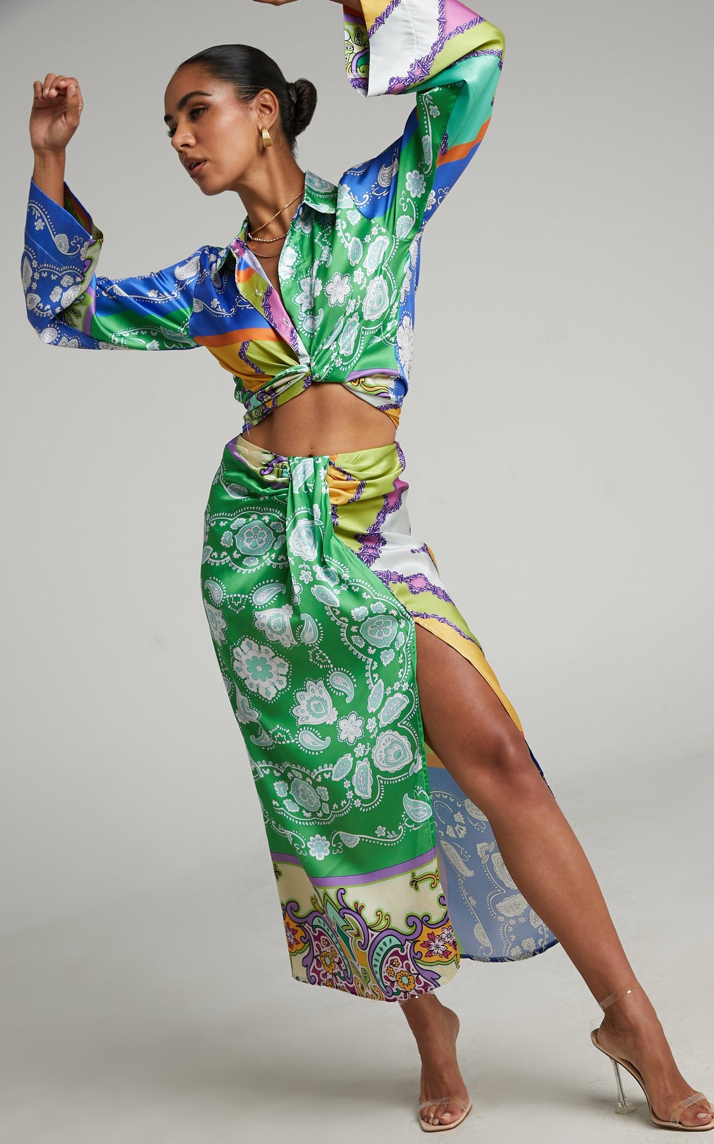 Amyth Two Piece Set in Multi