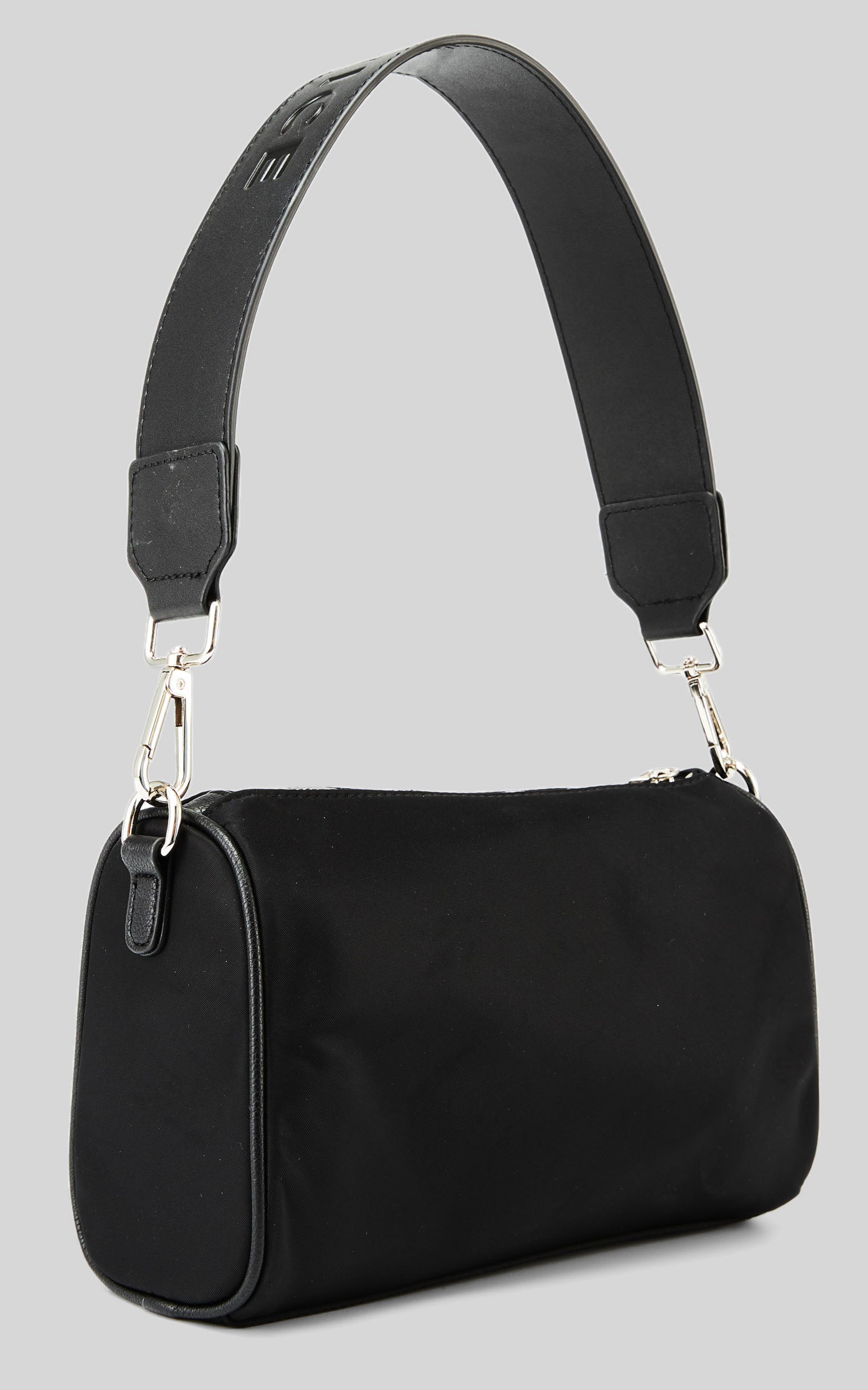 NAKEDVICE - THE AMELIE BAG in Black/Silver