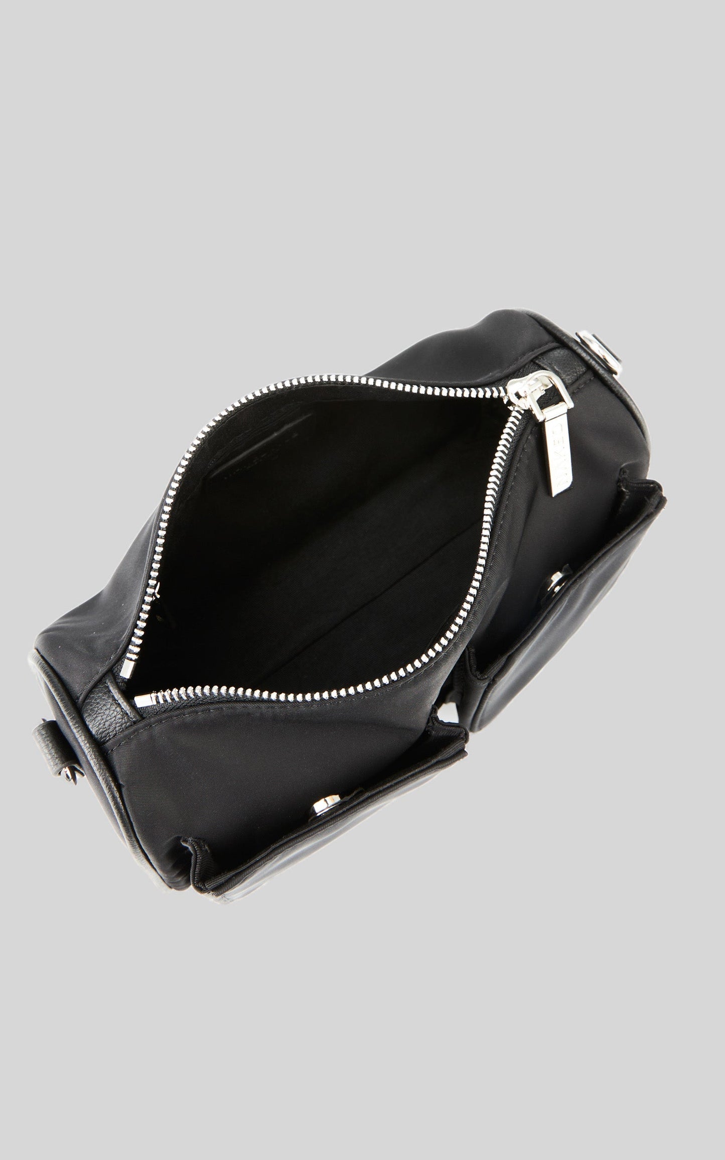 NAKEDVICE - THE AMELIE BAG in Black/Silver