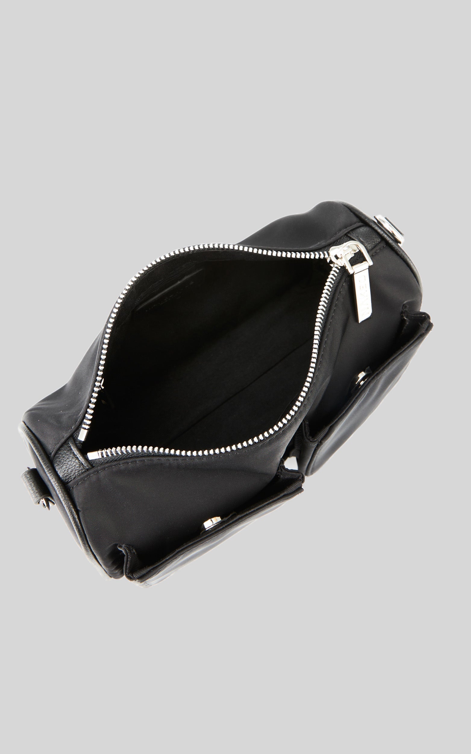 NAKEDVICE - THE AMELIE BAG in Black/Silver