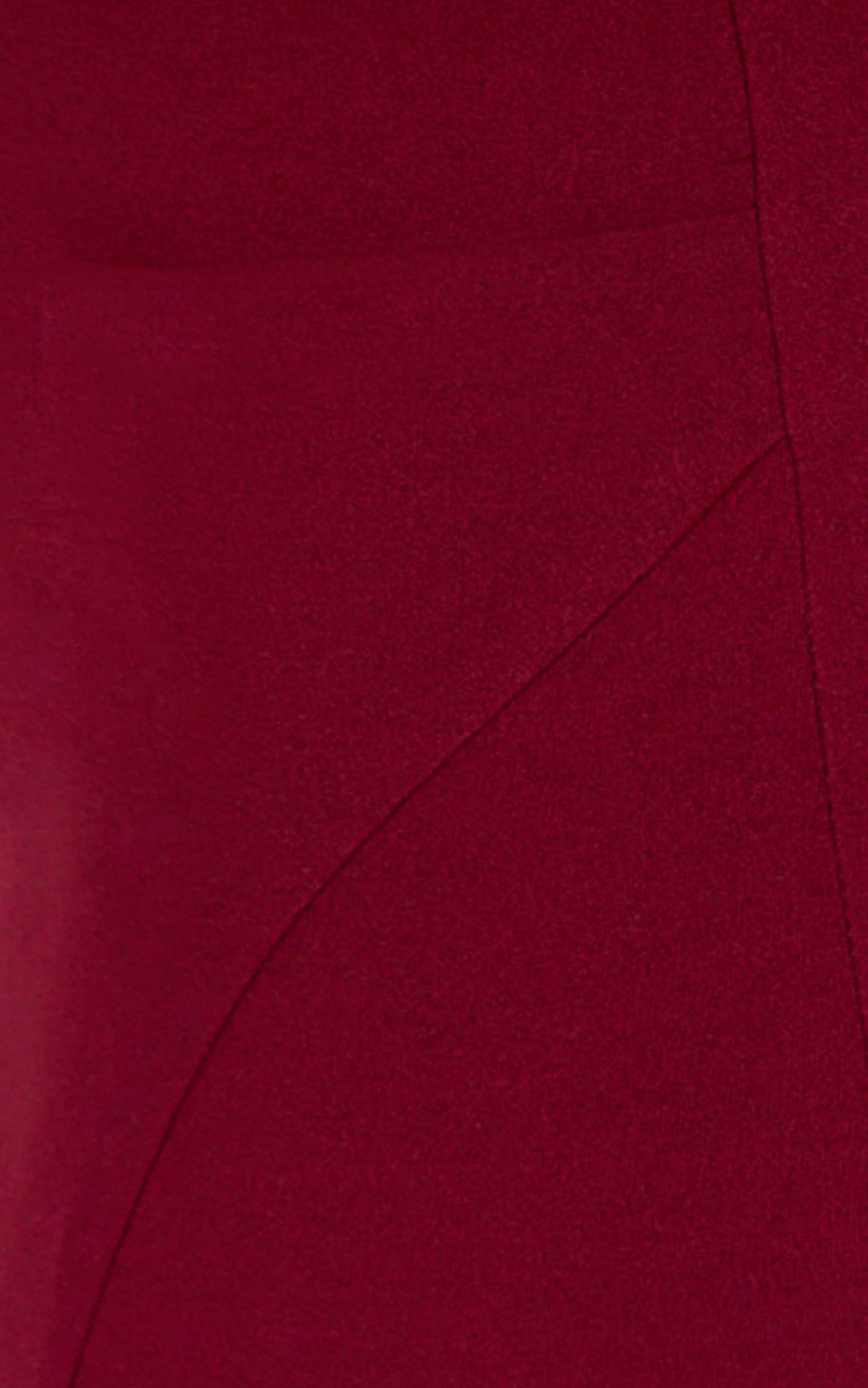 Cosette Midi Dress - Asymmetric Neckline Draped Shoulder Sash Dress in Wine