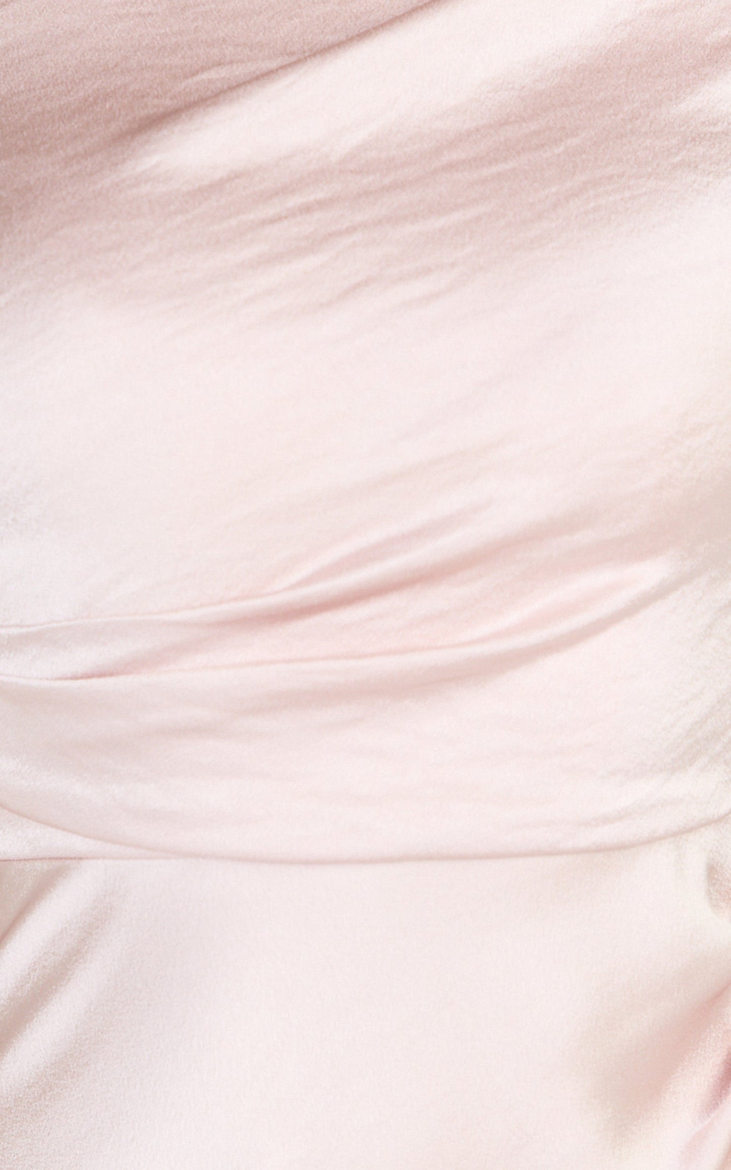 Laurie Maxi Dress - One Shoulder Tie Detail Dress in Pink